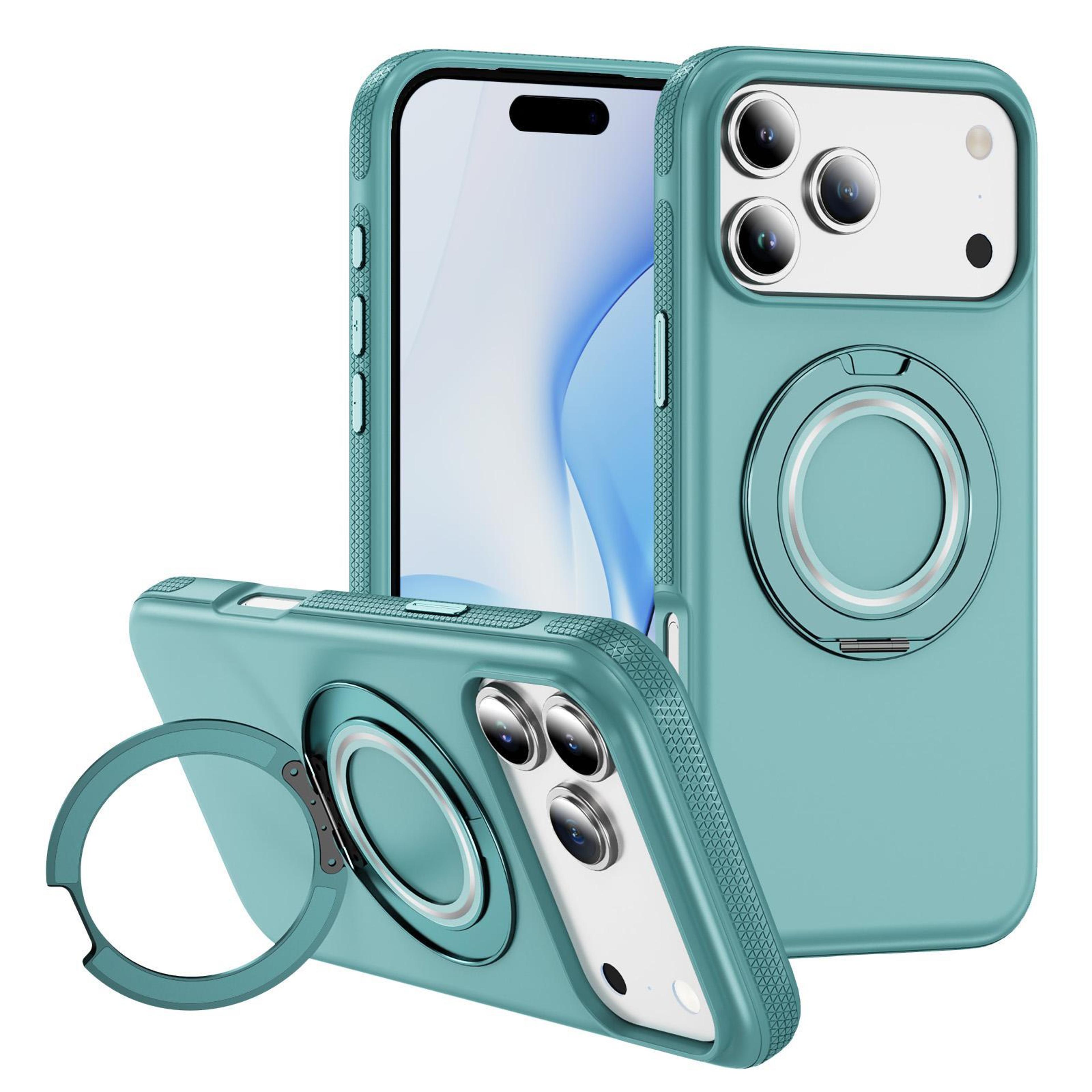 iphone 18 pro magsafe phone case with adjustable stand and shock protection