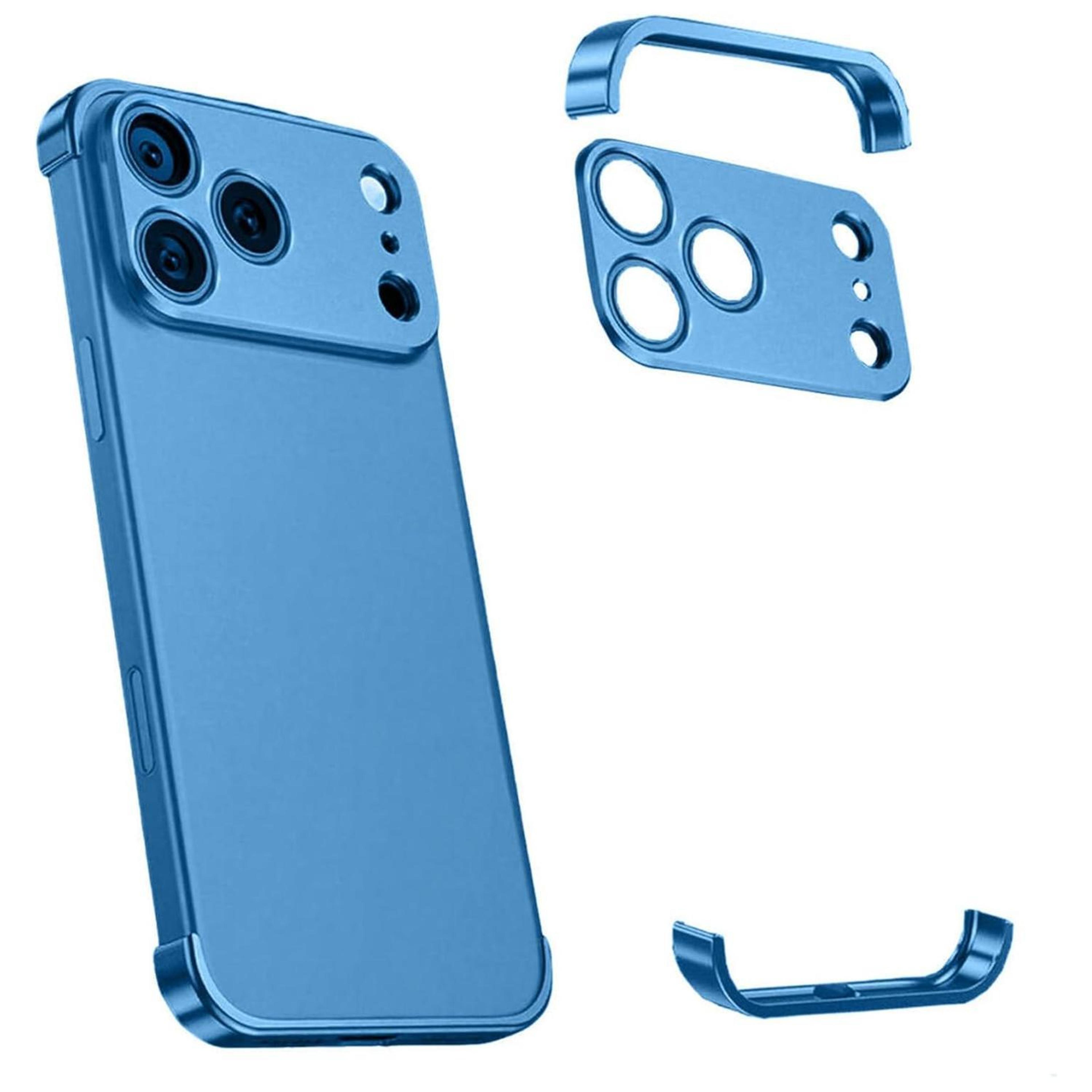 ultra-thin frameless shockproof phone case for iphone 18 pro max