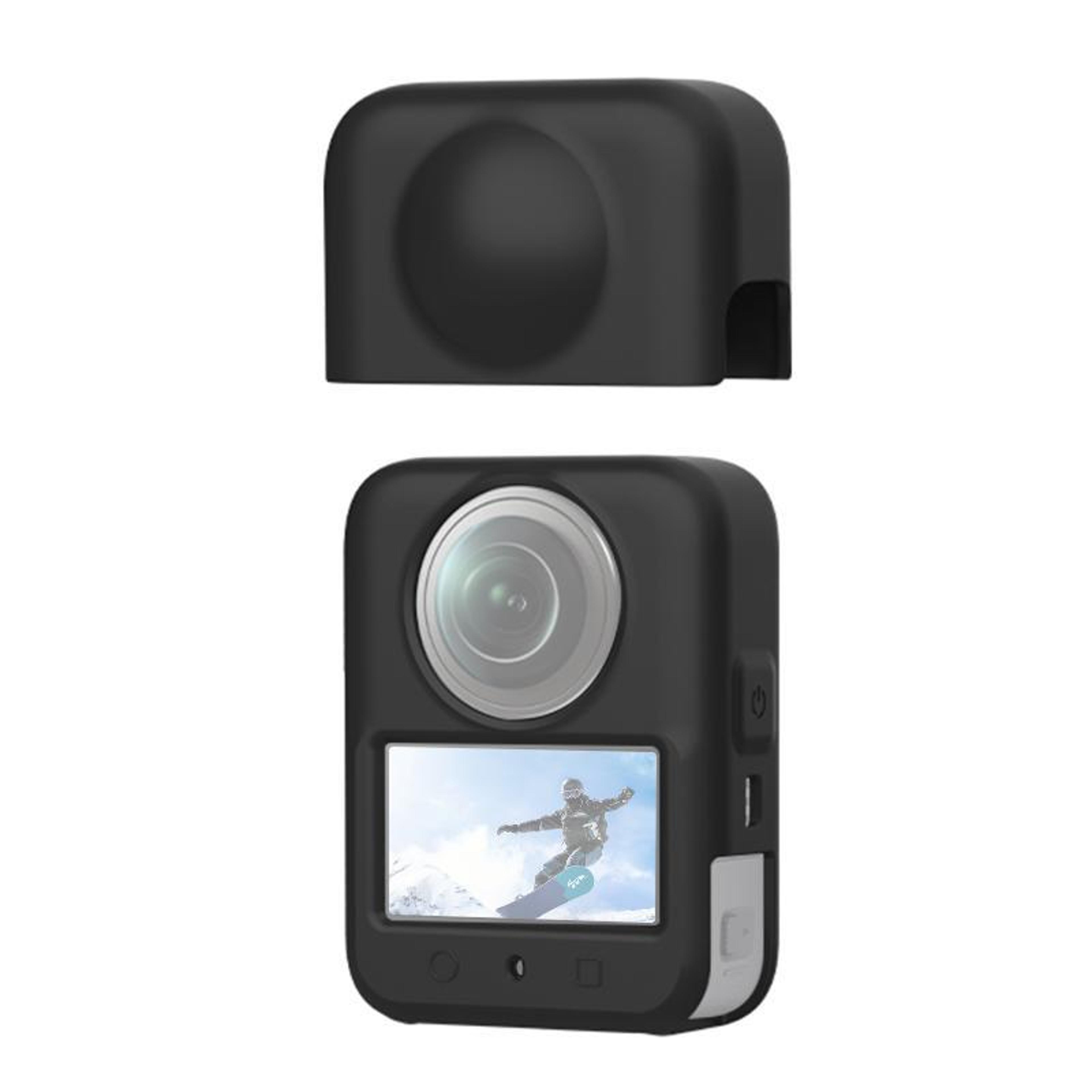 puluz for dji osmo 360 silicone body protective cover with lens cover