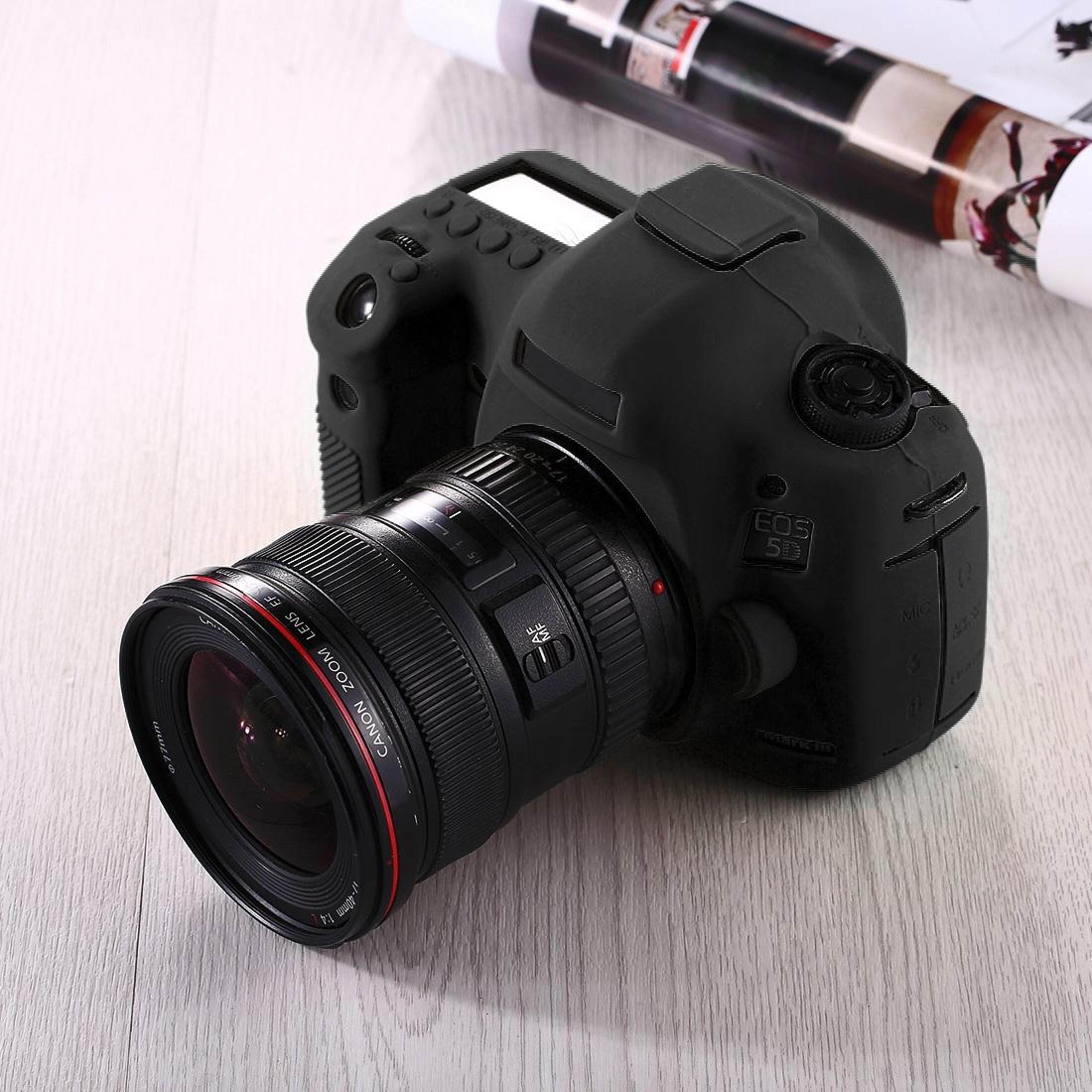 puluz silicone camera case for canon eos 5d mark iii 5d3 protective cover