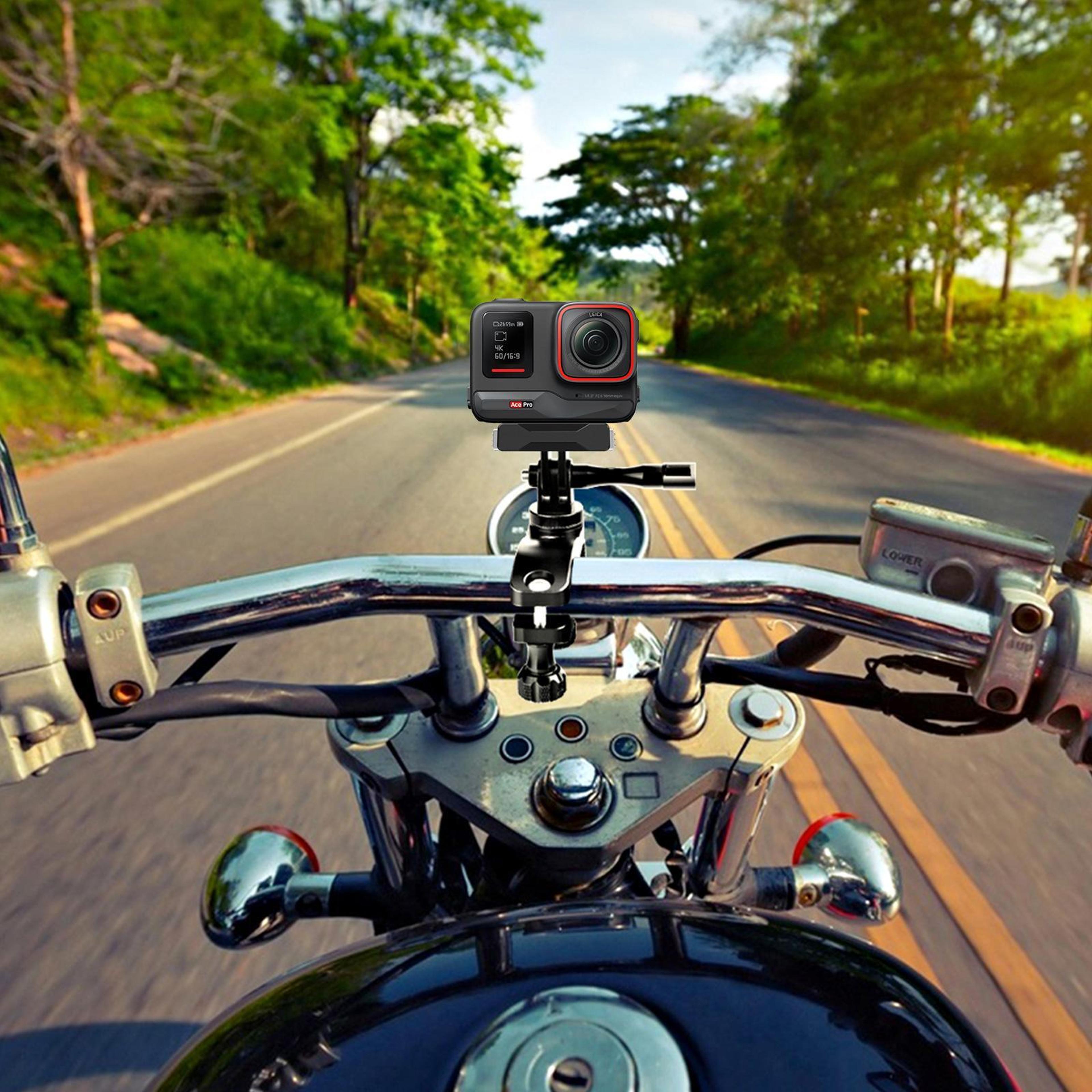 puluz magnetic quick release mount for insta360 x5/x4 & ace pro action cameras