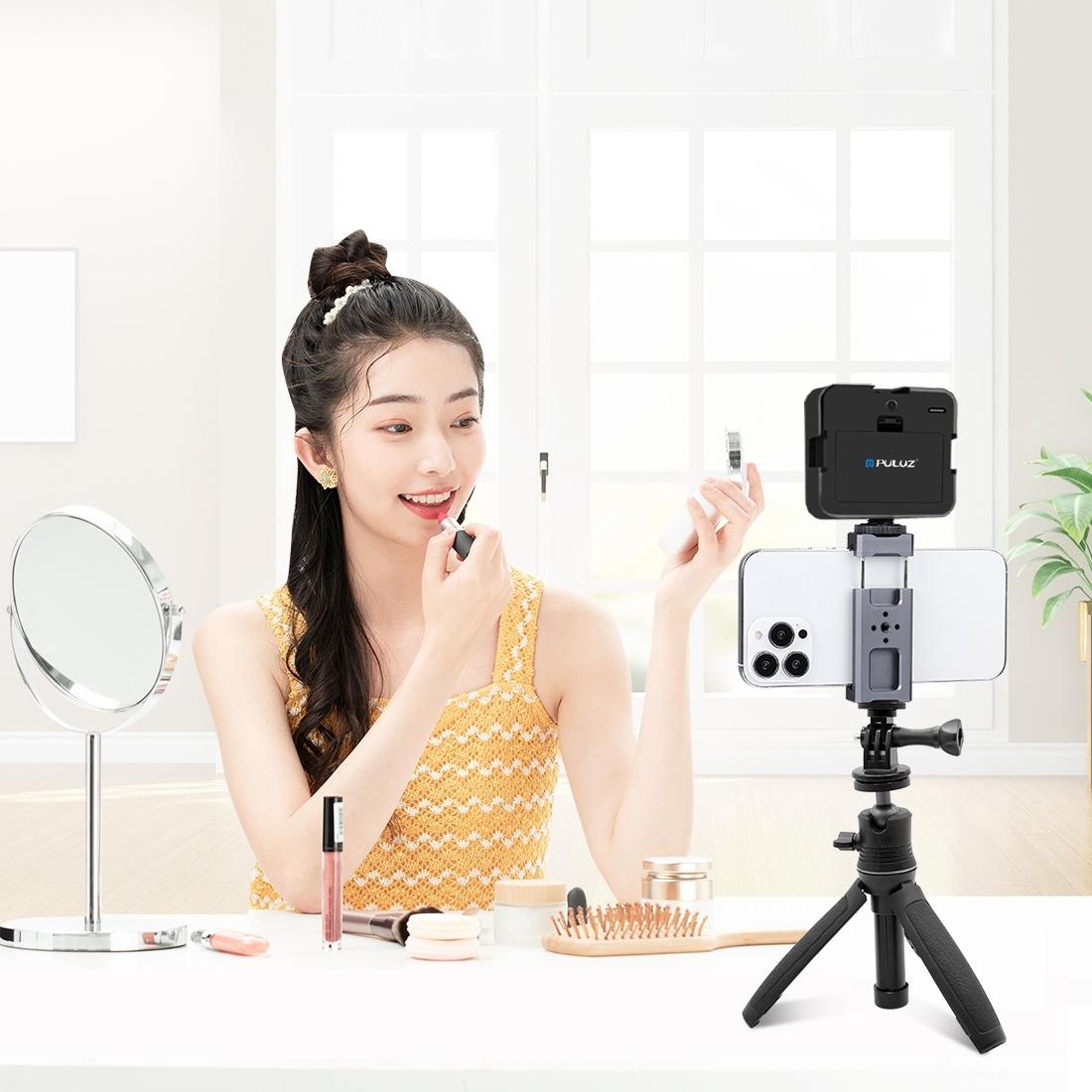 puluz magnetic quick release action camera mount adapter with base for gopro & sports camera
