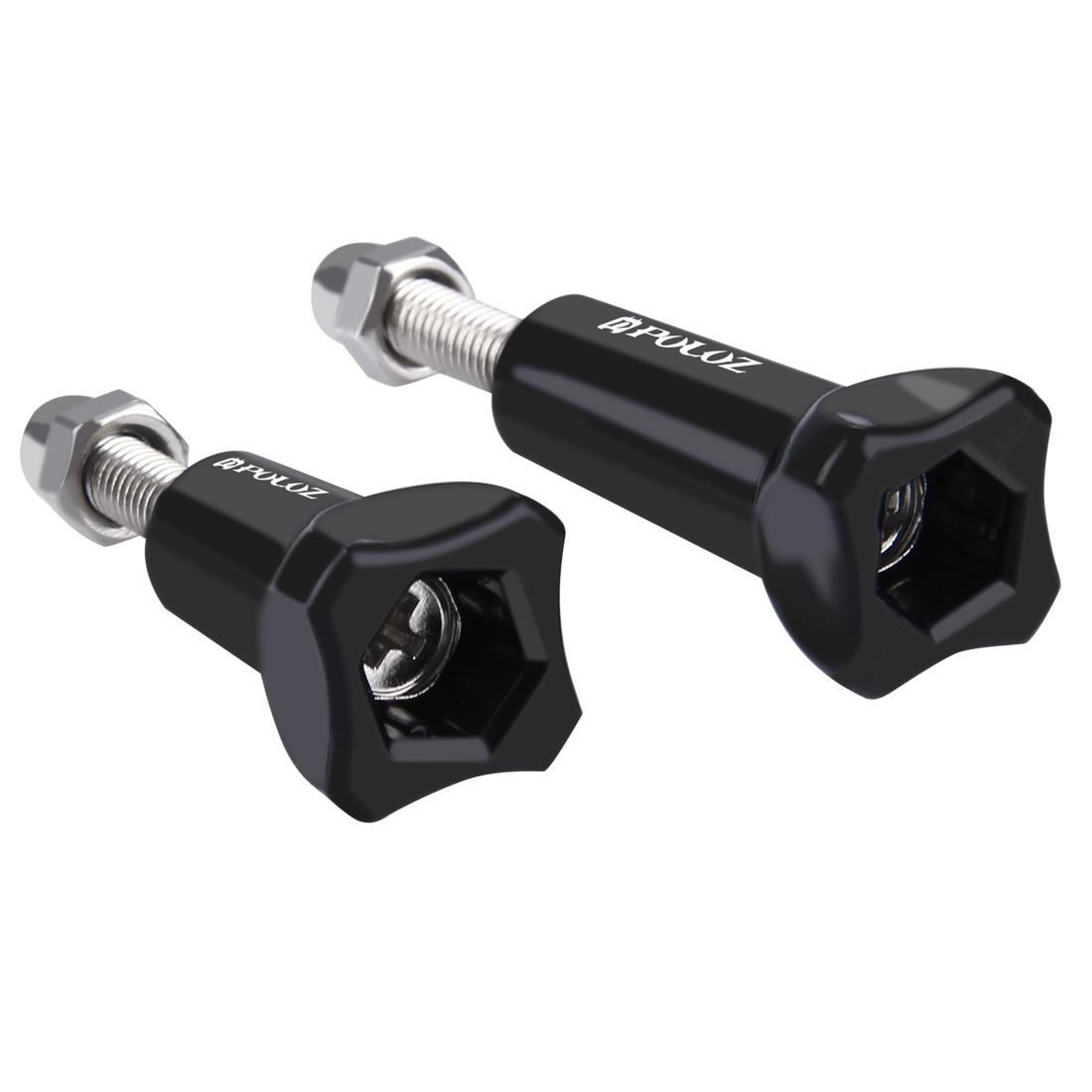 puluz universal action camera thumb screw set for gopro, insta360 & dji mounts