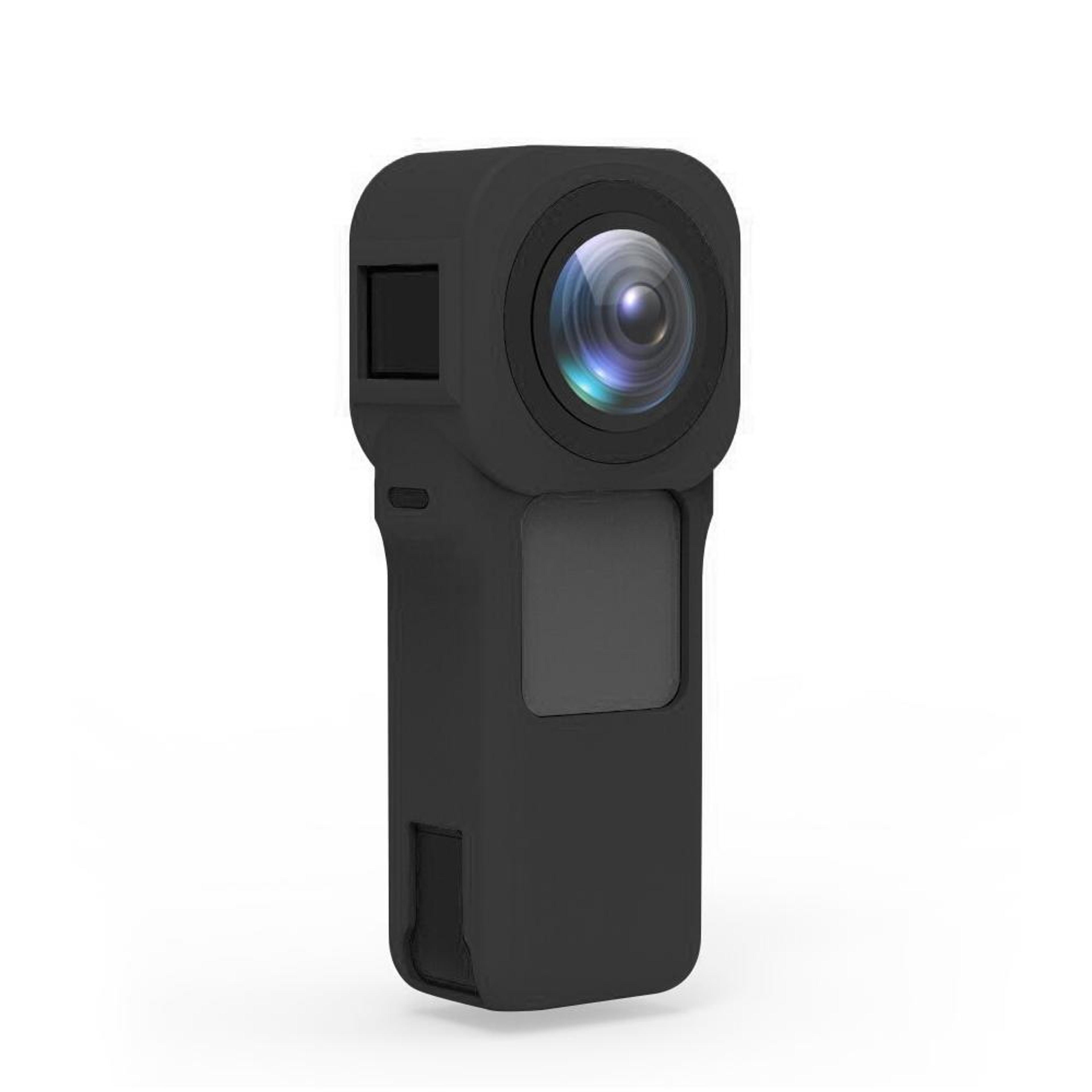 puluz insta360 one rs case with lens protector silicone cover for 360 edition