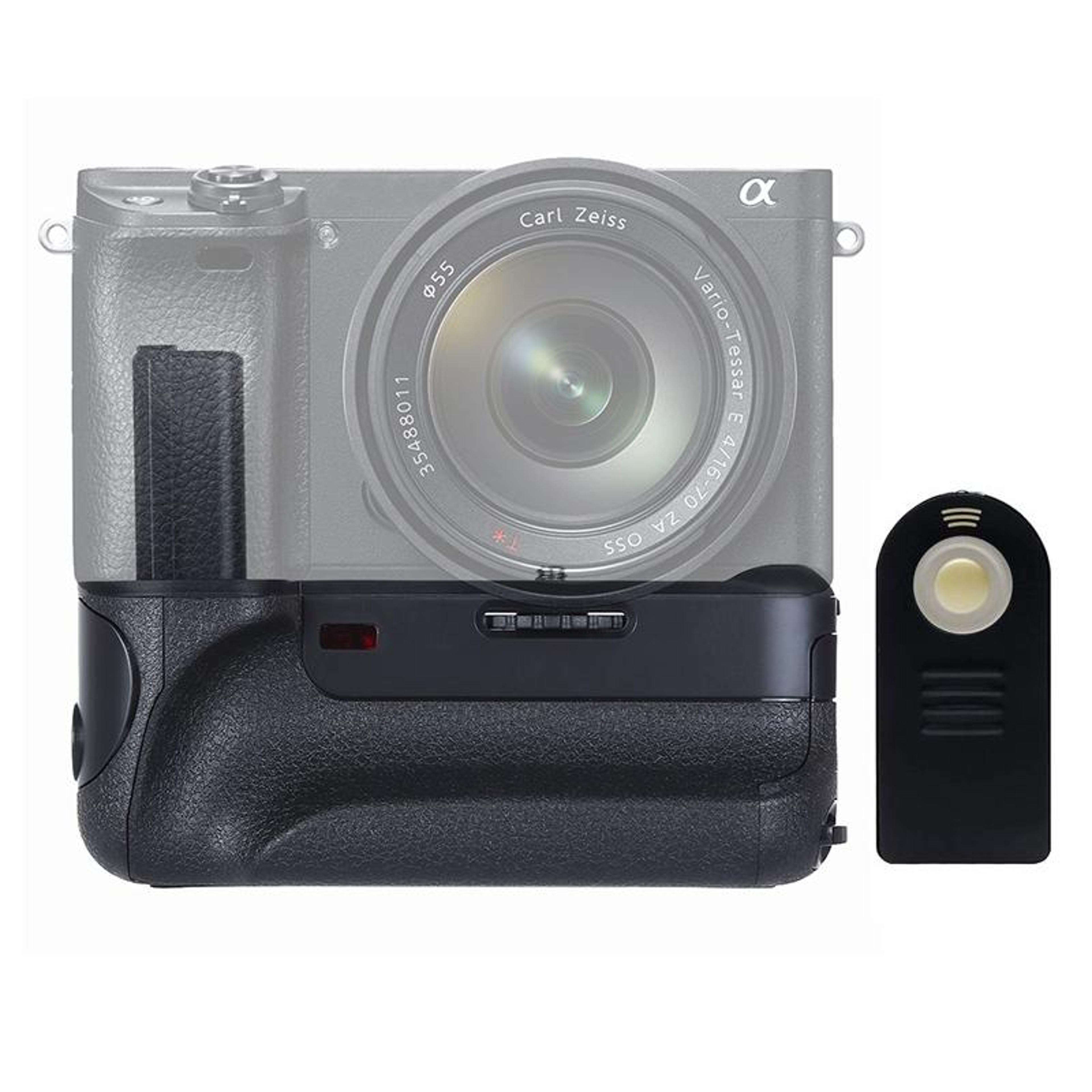 puluz vertical camera battery grip for sony a6300 ilce 6300 ergonomic vertical shooting grips