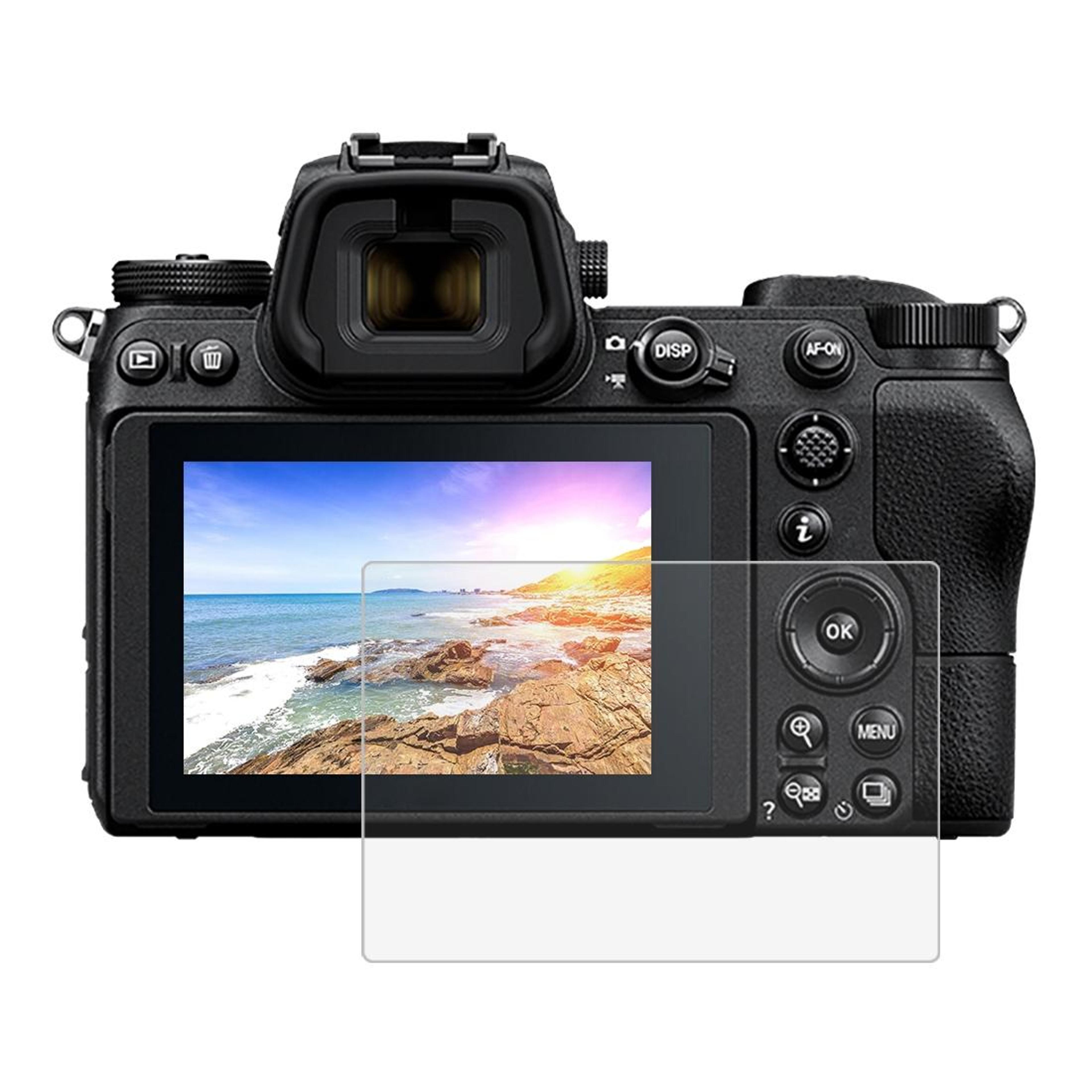 tempered glass screen protector for nikon d5300 d5500 d5600 & pentax k 1 9h hardness dslr lcd shield