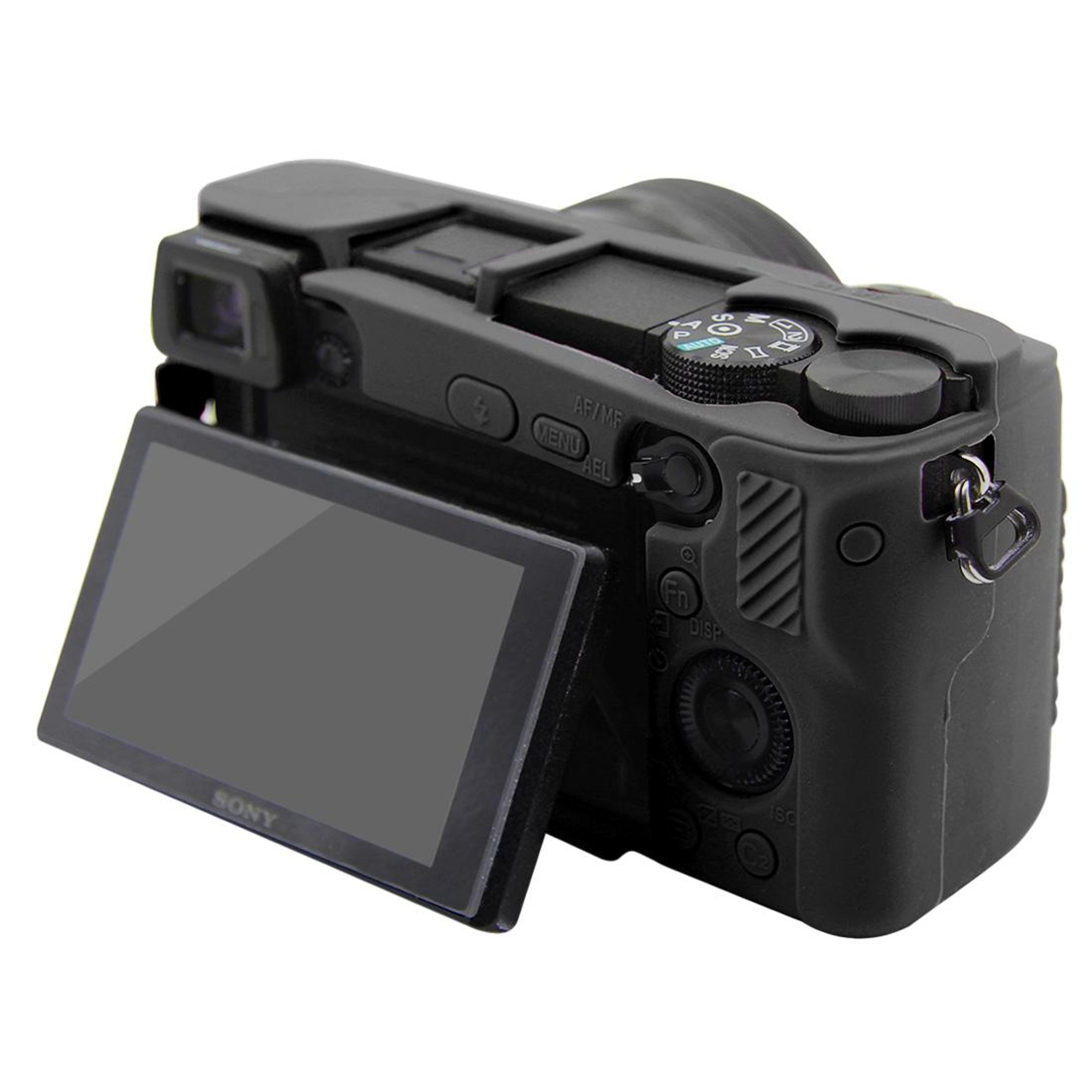 soft silicone camera case for sony a6300 a6400 protective skin cover