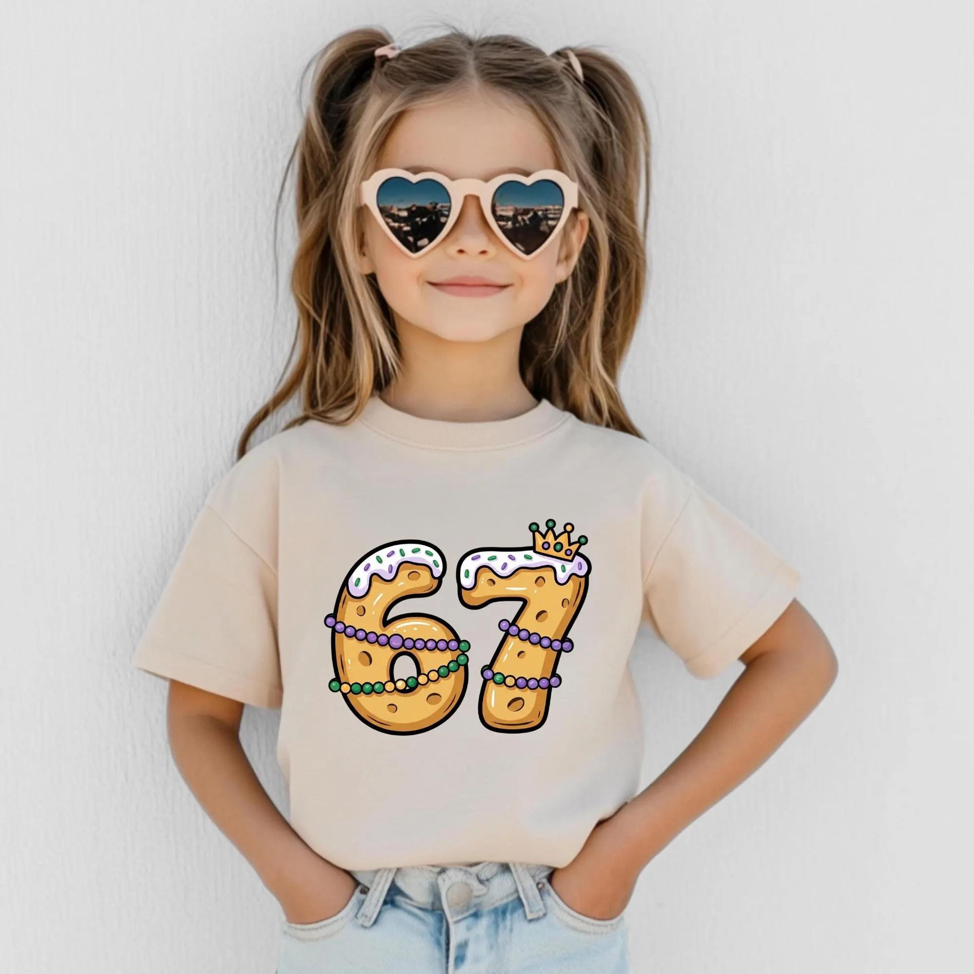 mardi gras 67th birthday shirt funny birthday party tee retro mardi gras celebration custom age shirt for women kids
