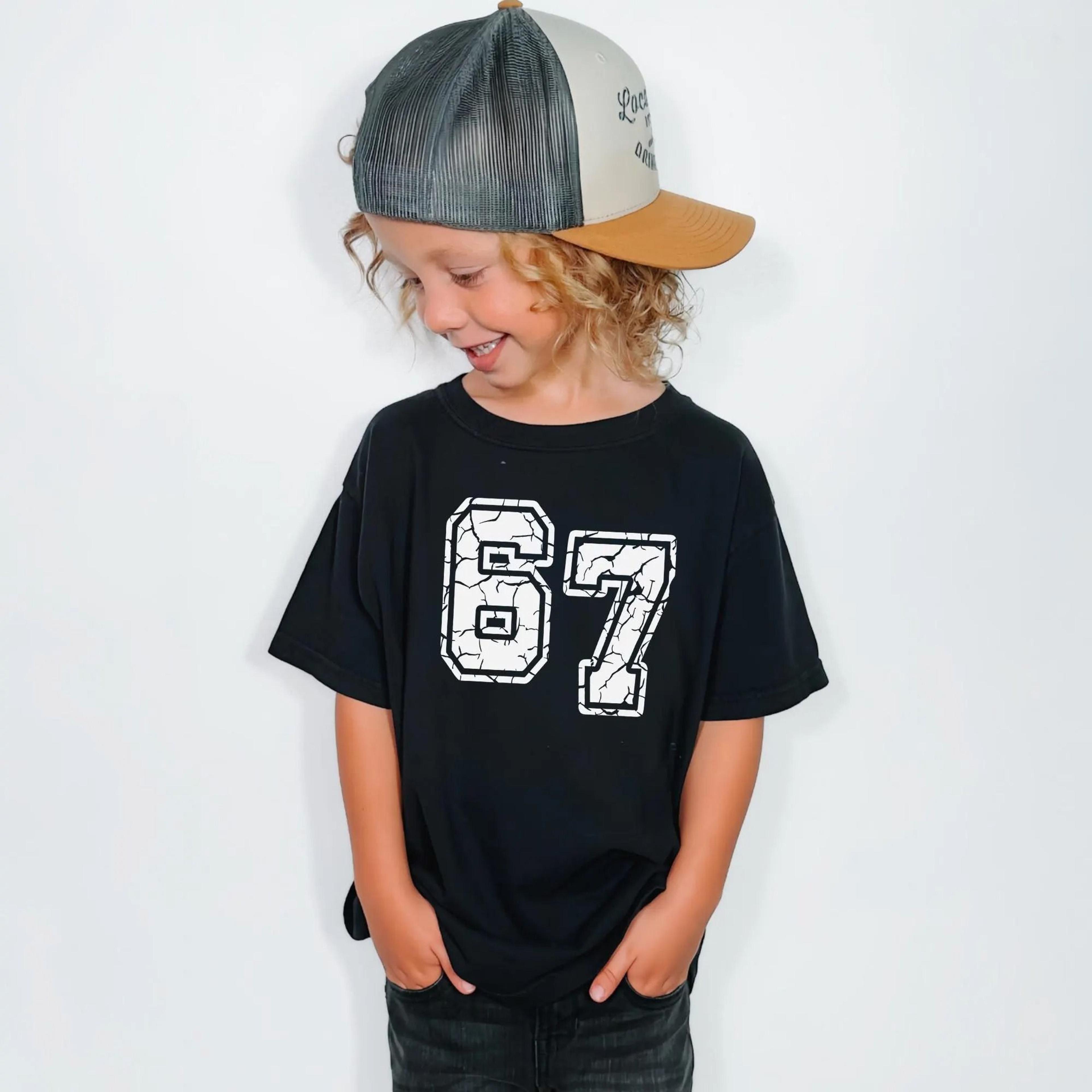 67th birthday shirt vintage number tee retro 67 birthday outfit personalized birthday shirt for men women kids