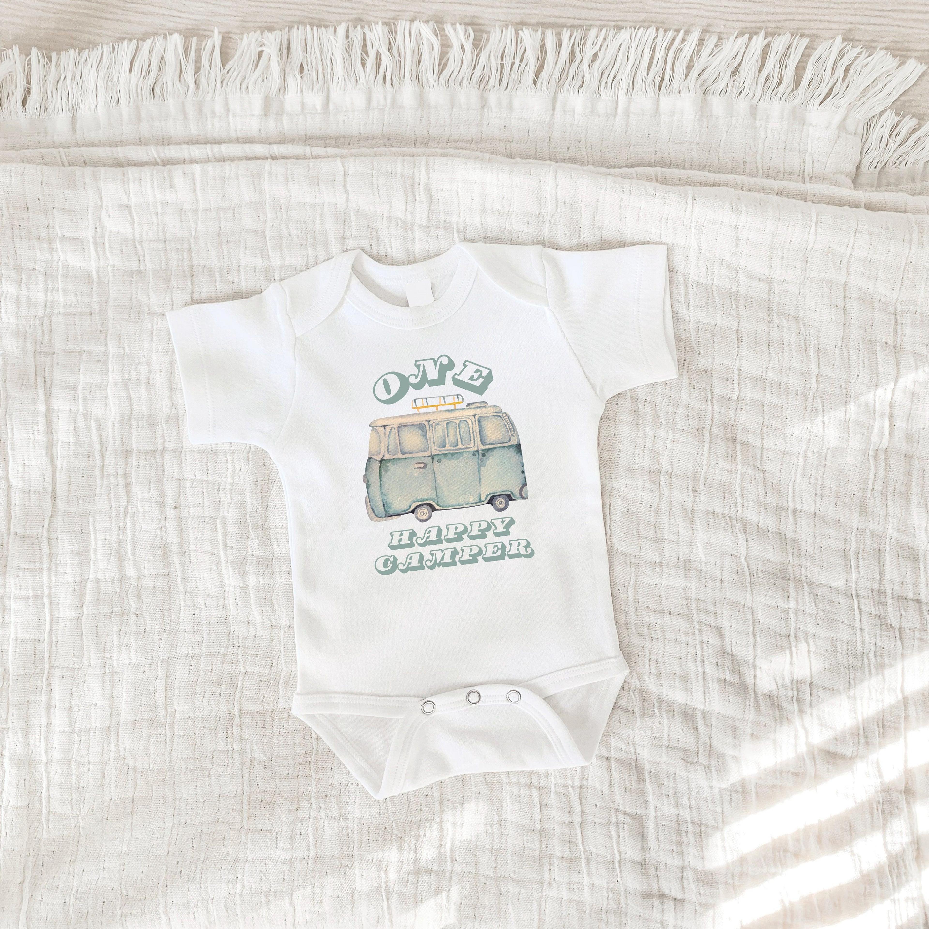 one birthday outfit, first birthday romper, one happy birthday shirt, minimalist first birthday tee, cake smash outfit