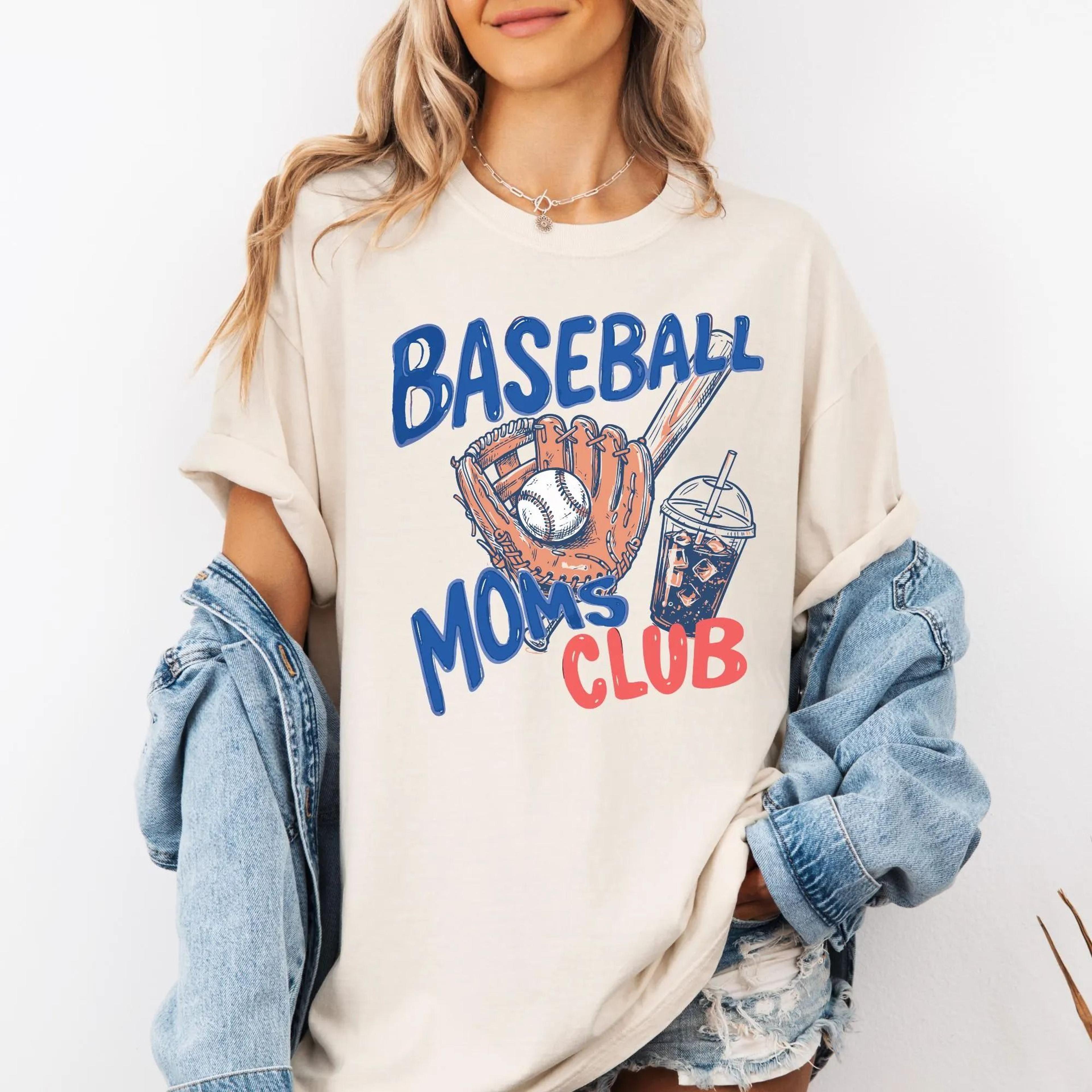 baseball moms club shirt, baseball mom tee, game day baseball shirt, sports mom shirt, baseball season tee, ballpark mom