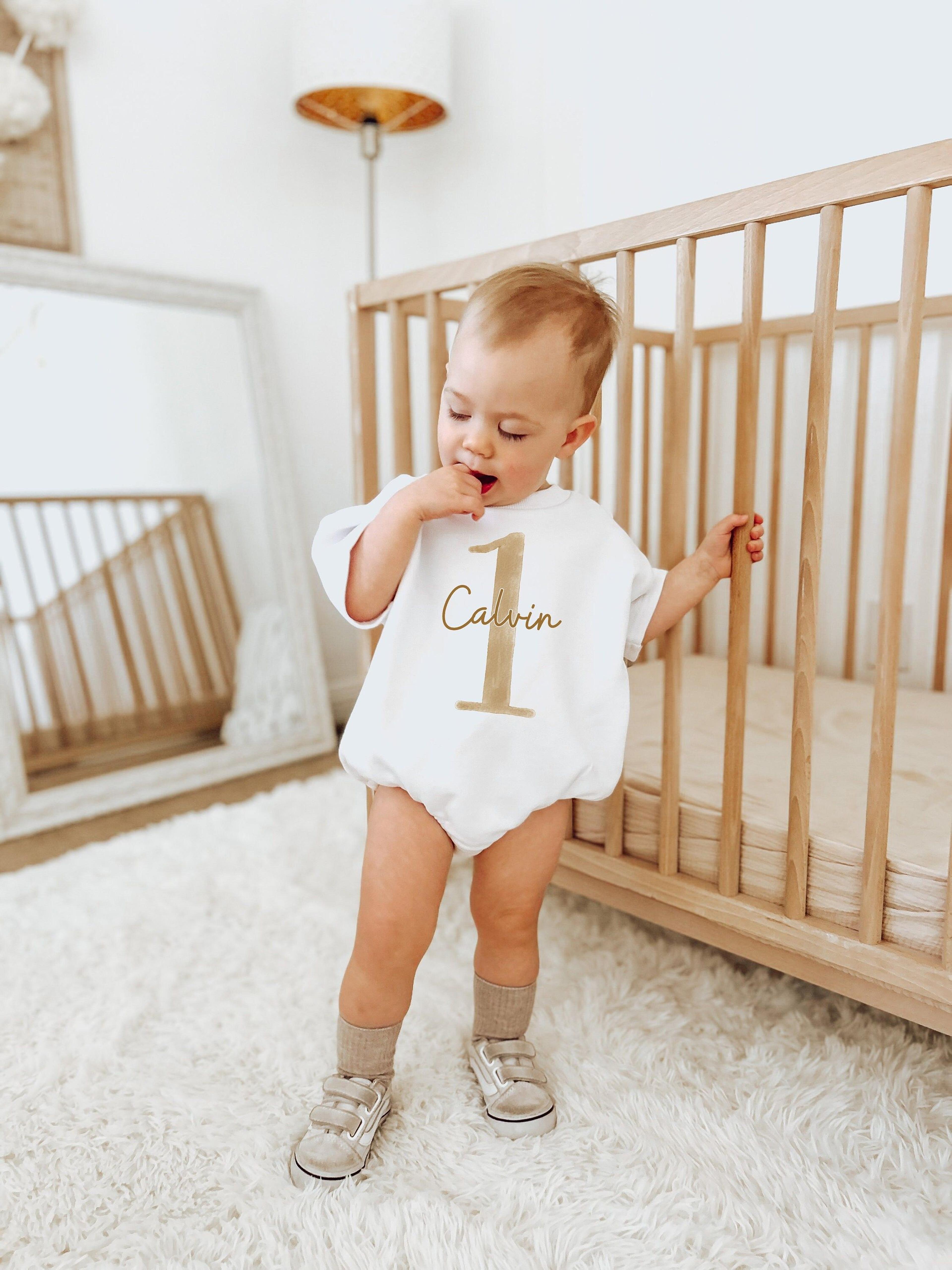 birthday candle first birthday outfit, one birthday romper, simple first birthday shirt, neutral birthday outfit, cake s