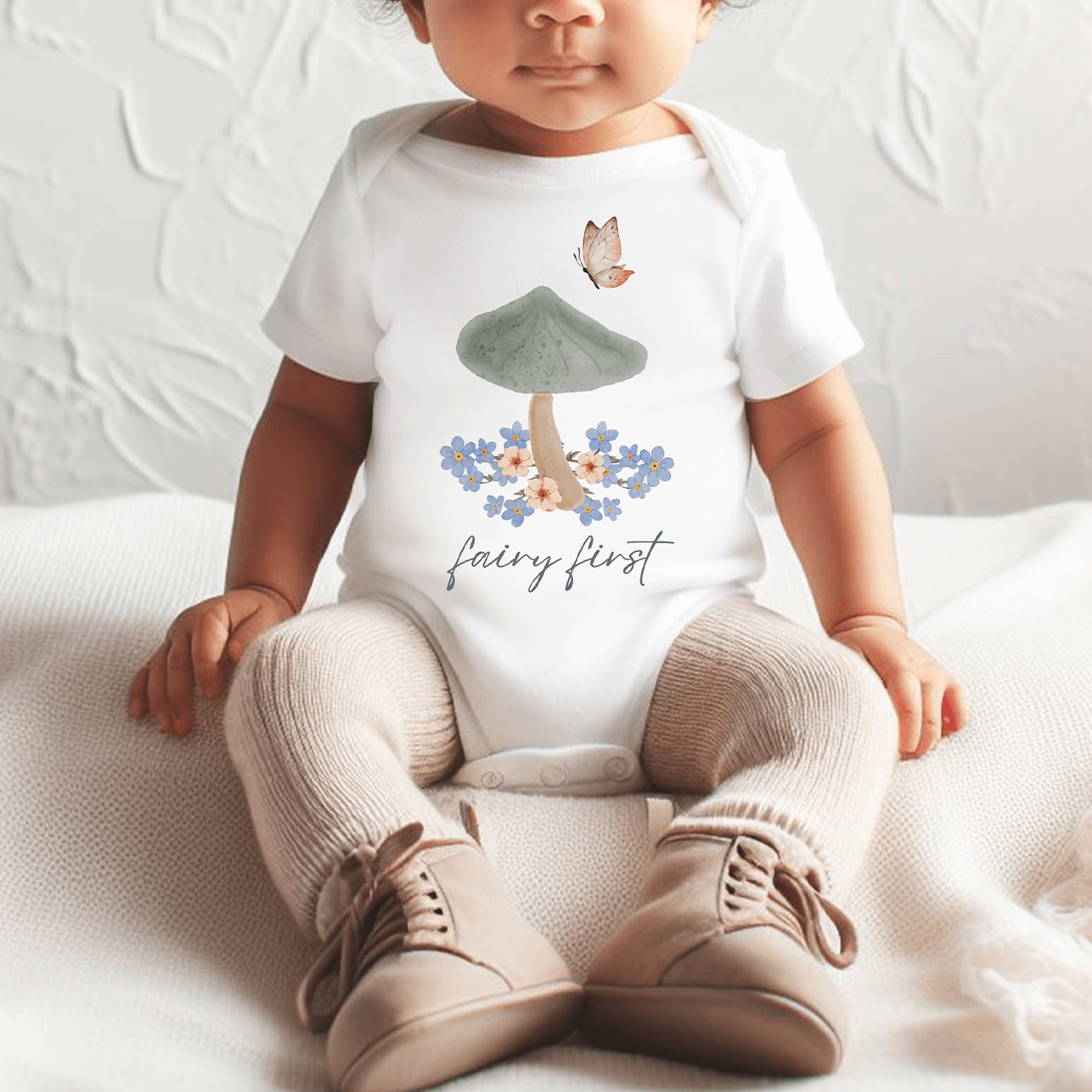 mushroom birthday outfit, dragonfly birthday shirt, fairy birthday romper, woodland birthday outfit, enchanted garden bi