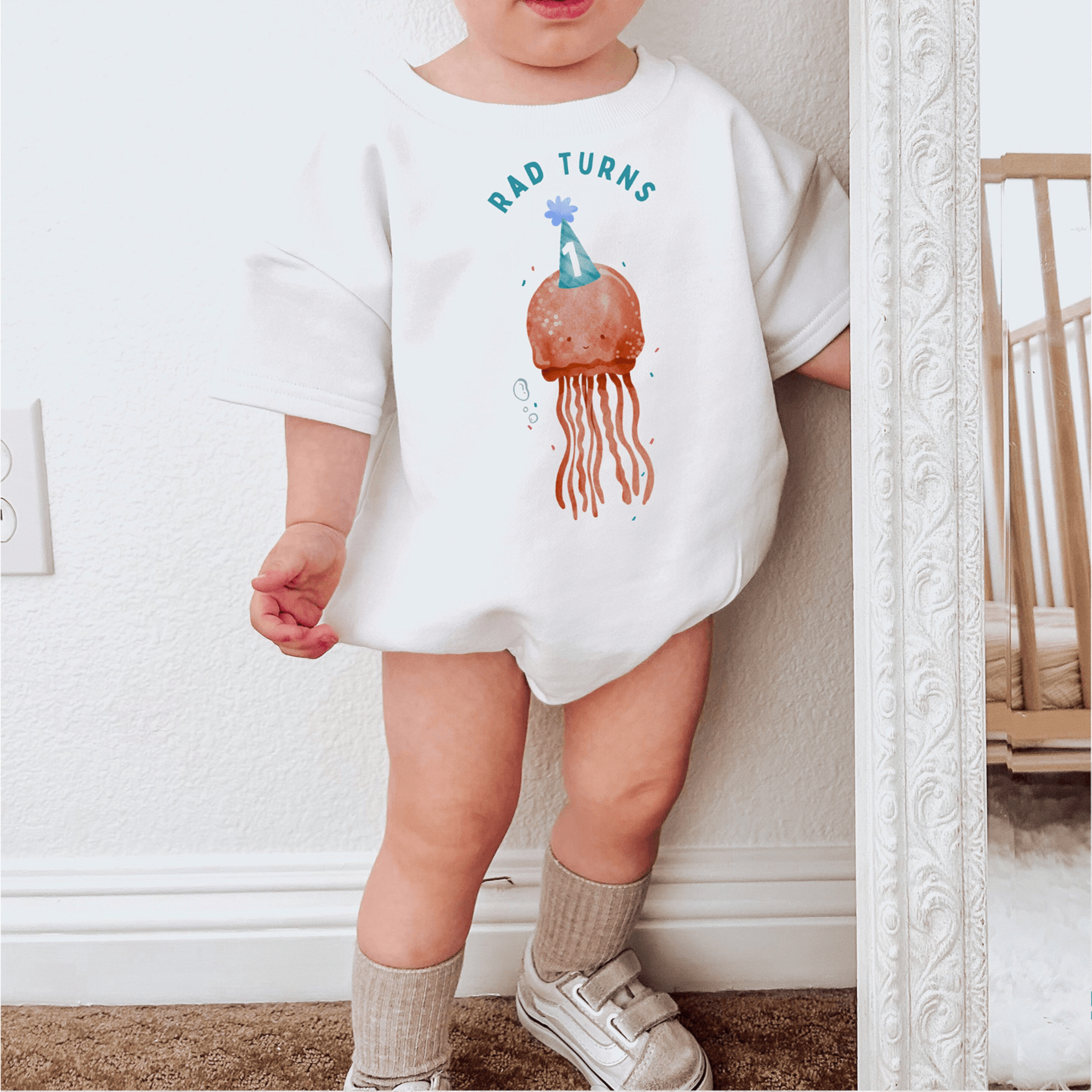 oneder the sea birthday outfit, under the sea first birthday romper, ocean birthday shirt, octopus birthday outfit, sea