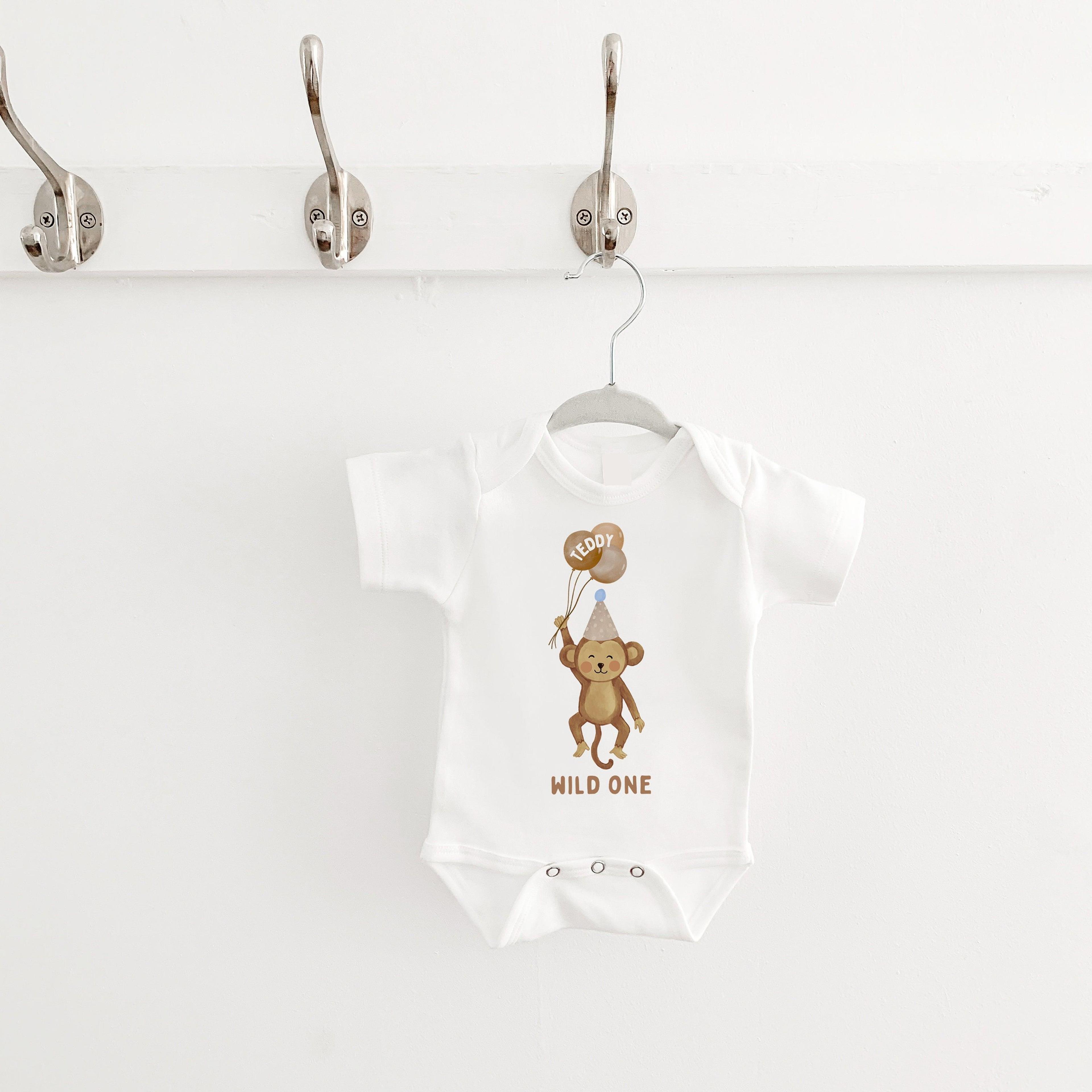 wild one birthday outfit, safari birthday romper, jungle first birthday shirt, wild one tee, cake smash outfit