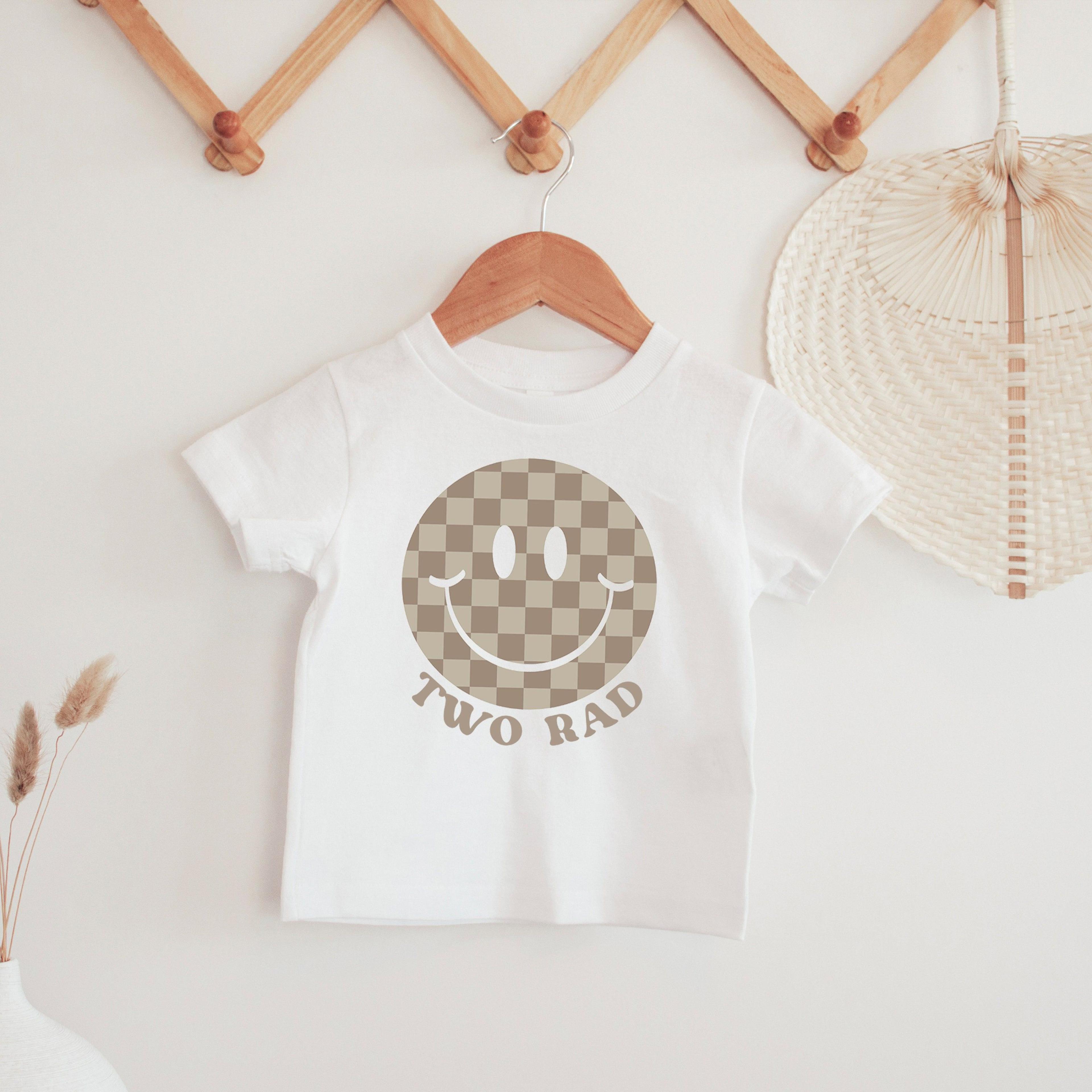 two rad birthday shirt, second birthday outfit, retro 2nd birthday tee, two rad birthday outfit, birthday party shirt