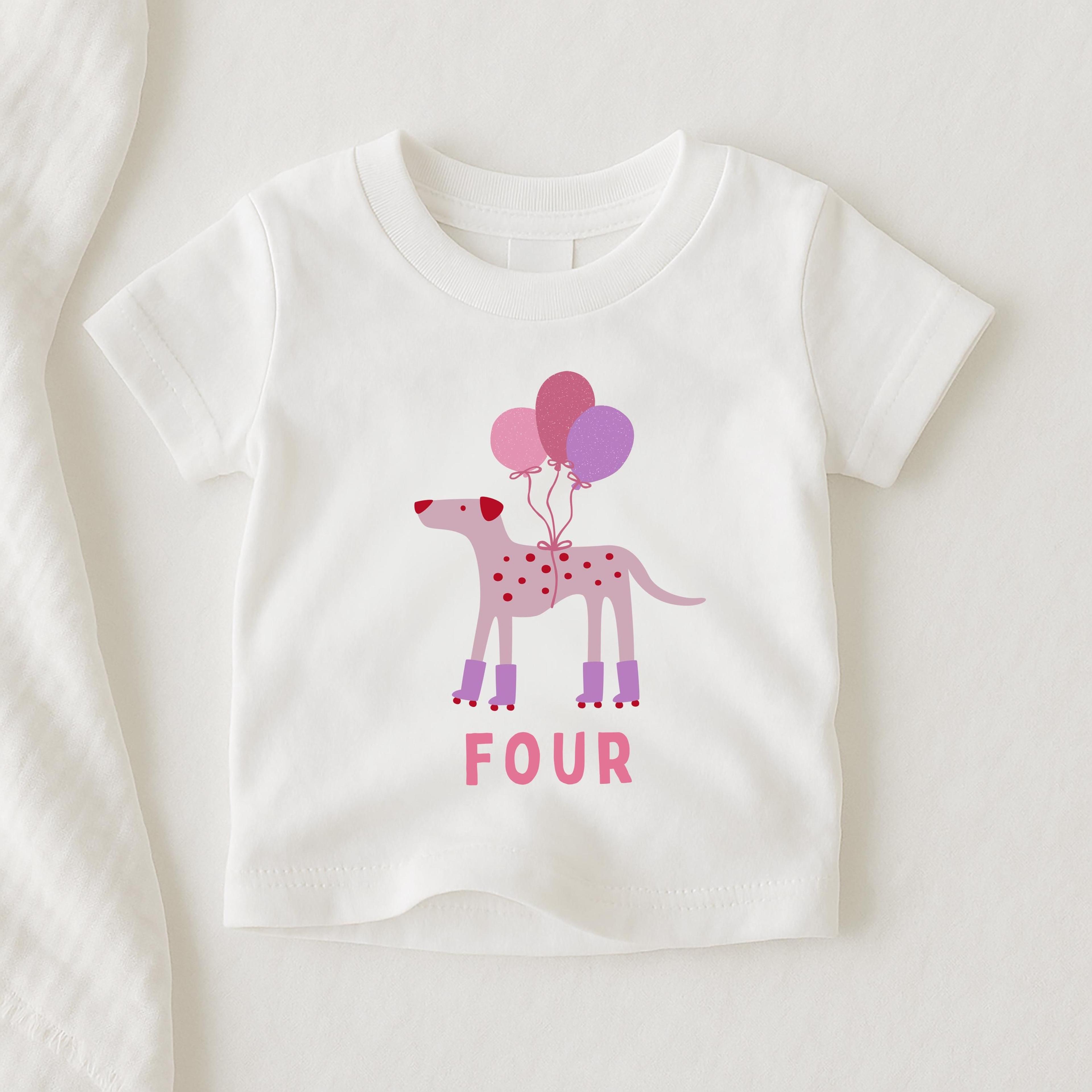 puppy birthday shirt for girls, pink dog birthday outfit, puppy party shirt, dog lover birthday tee, birthday girl outfi