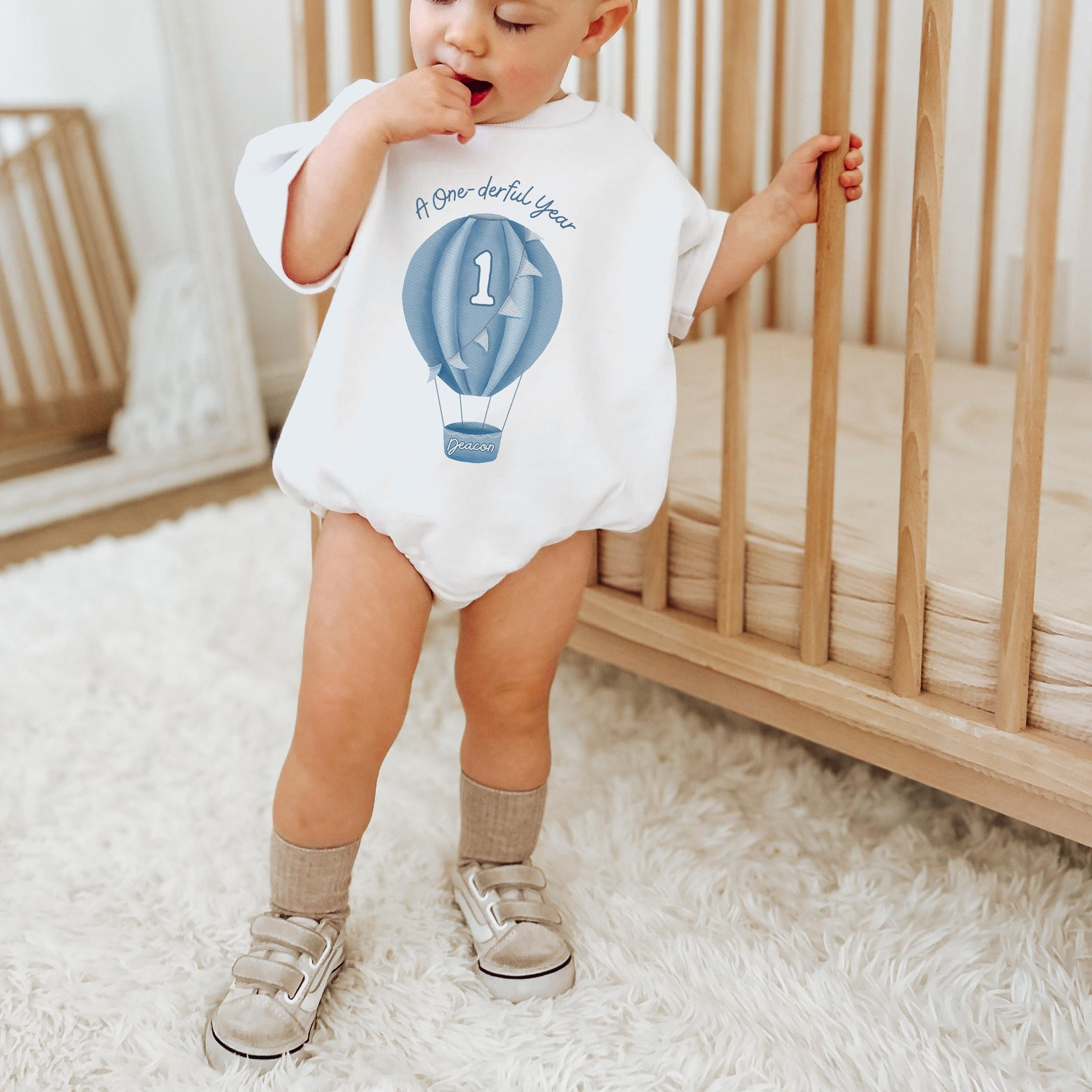 a onederful year first birthday outfit, onederful birthday romper, first birthday shirt, birthday celebration outfit, ca