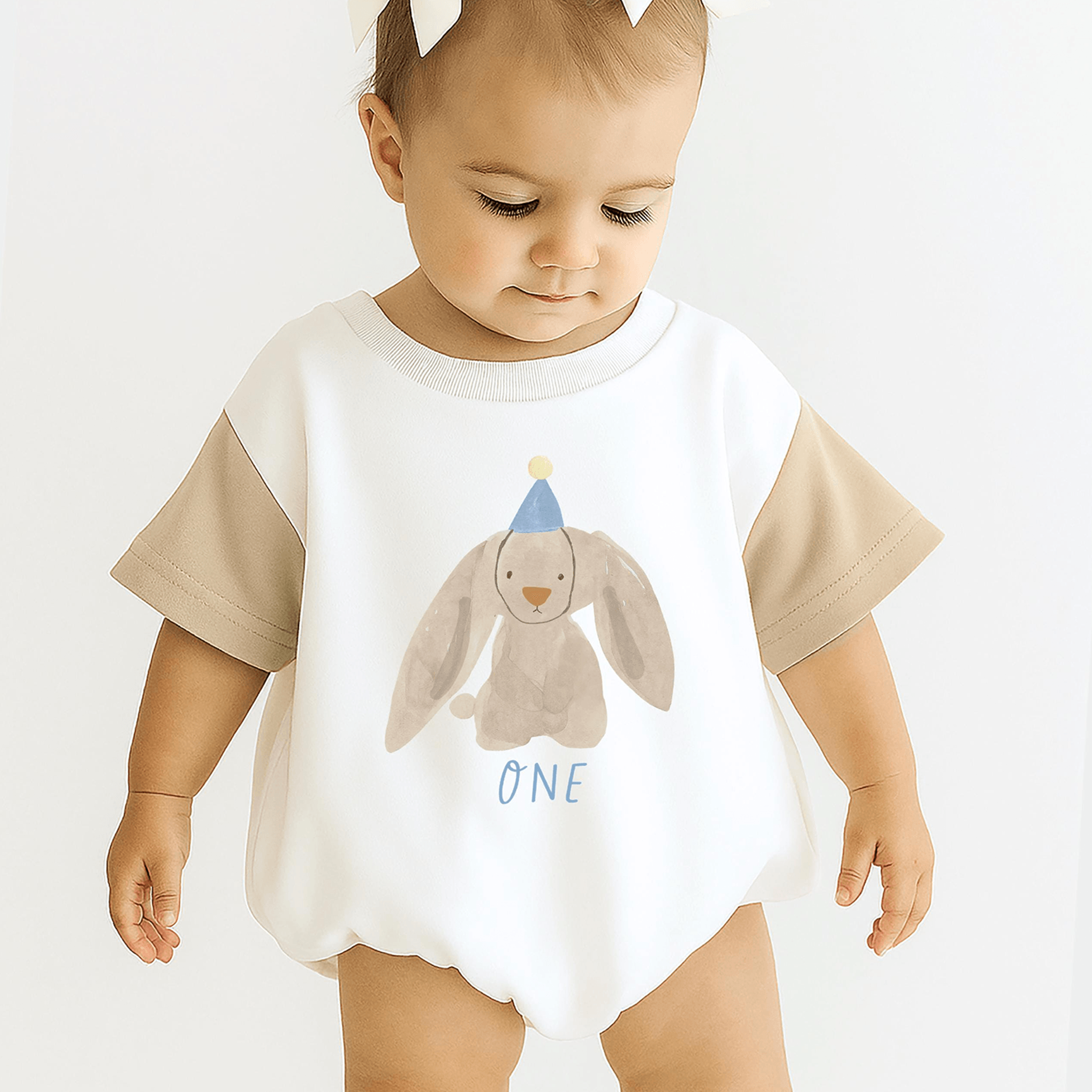 custom baby birthday romper, neutral first birthday outfit, personalized birthday romper, one birthday outfit, cake smas
