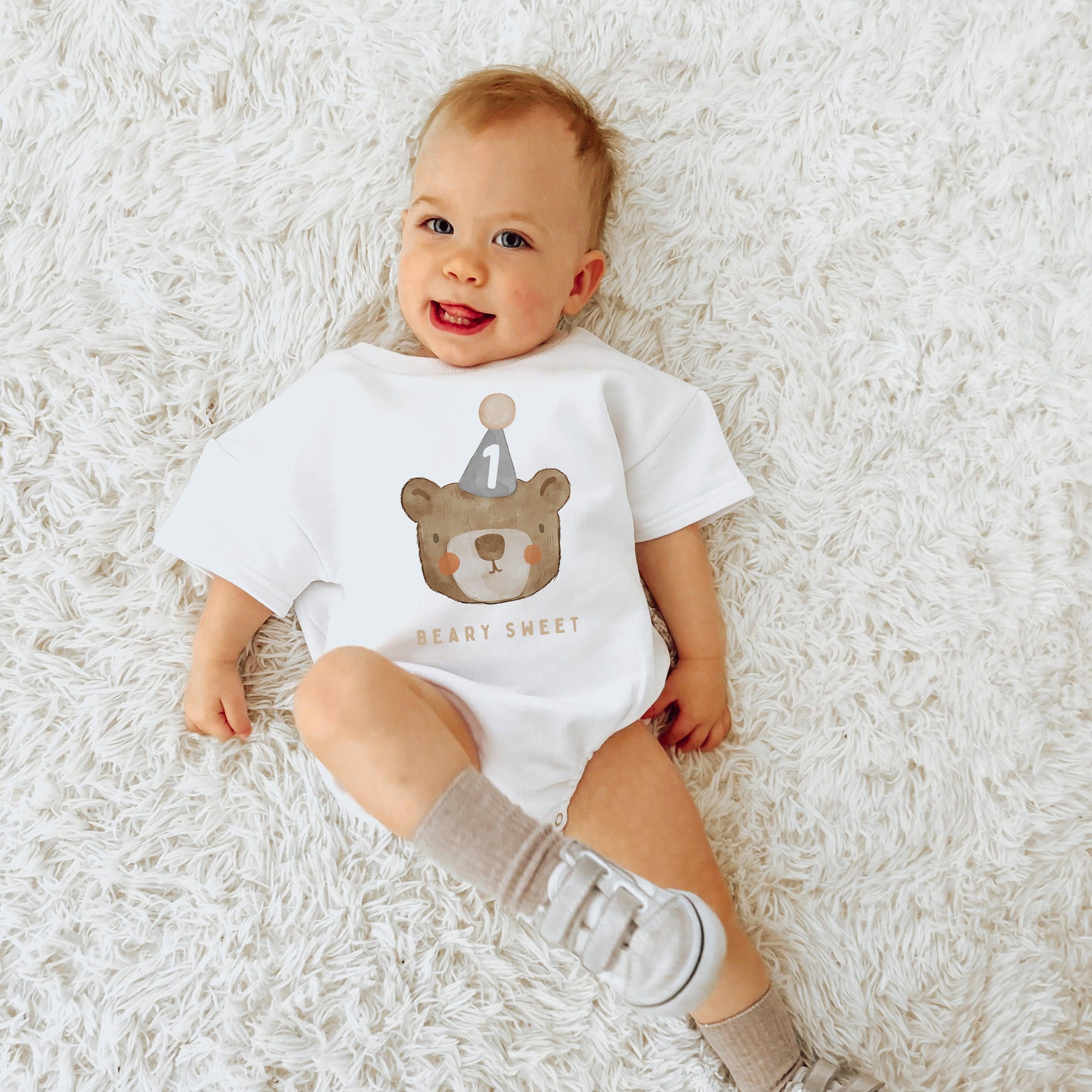 beary sweet birthday outfit, teddy bear birthday sweatshirt, party animal birthday shirt, bear birthday outfit, birthday