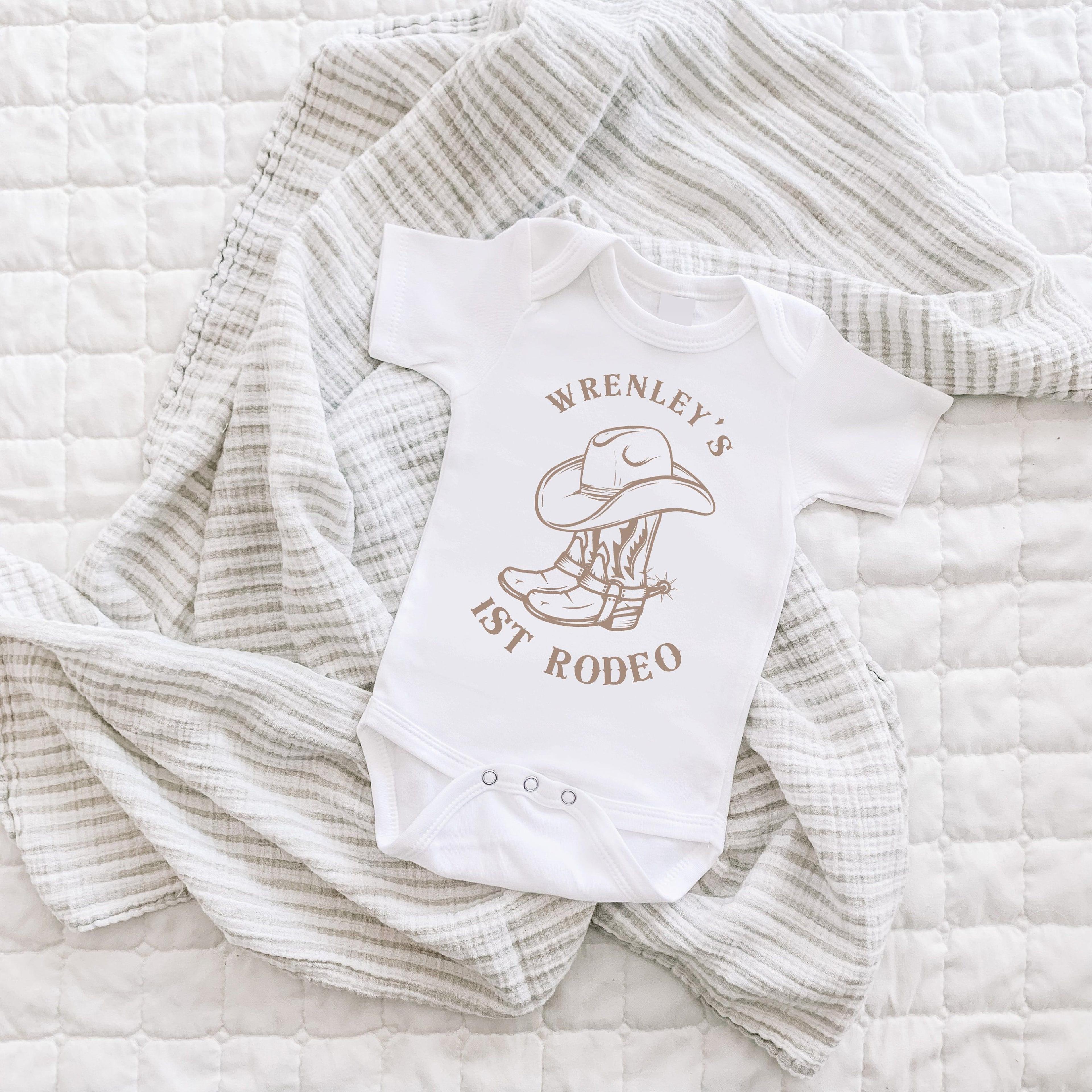 my first rodeo birthday outfit, cowboy first birthday romper, western birthday shirt, first birthday outfit, rodeo cake