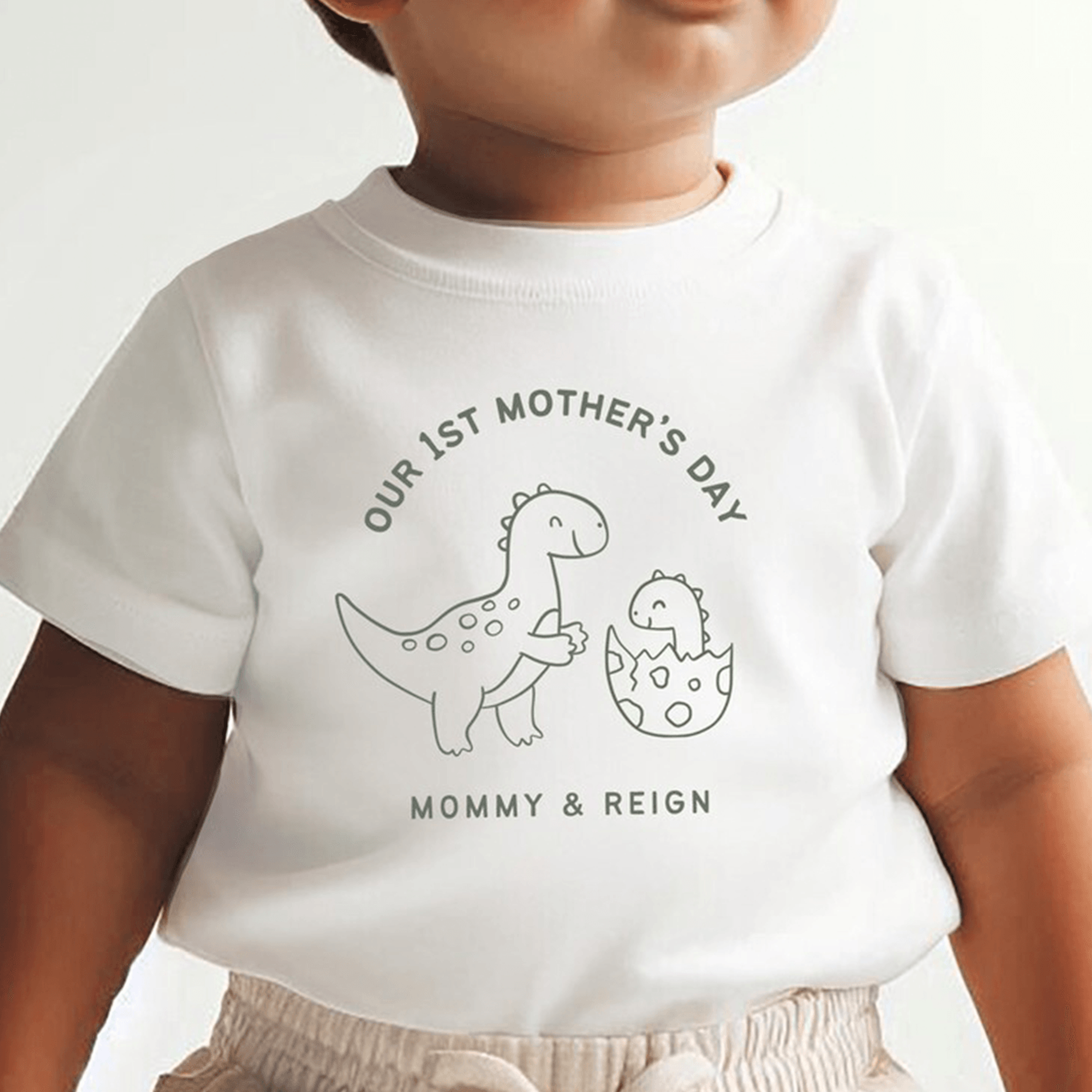 first mother's day baby outfit, our first mother's day bodysuit, mother's day gift from baby, personalized baby outfit,