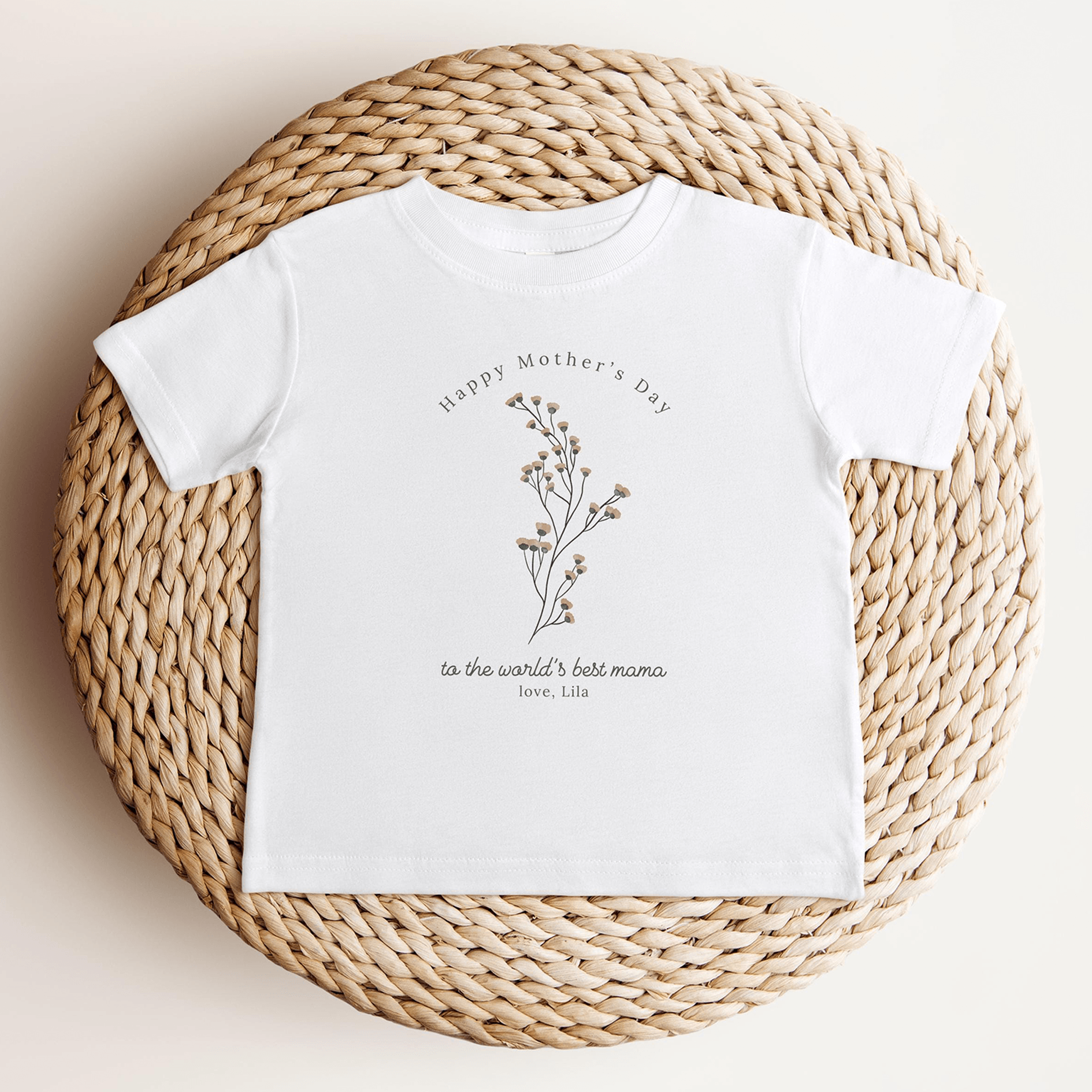 happy mother's day shirt, mother's day kids shirt, floral mother's day outfit, mama appreciation tee, cute kids mother's