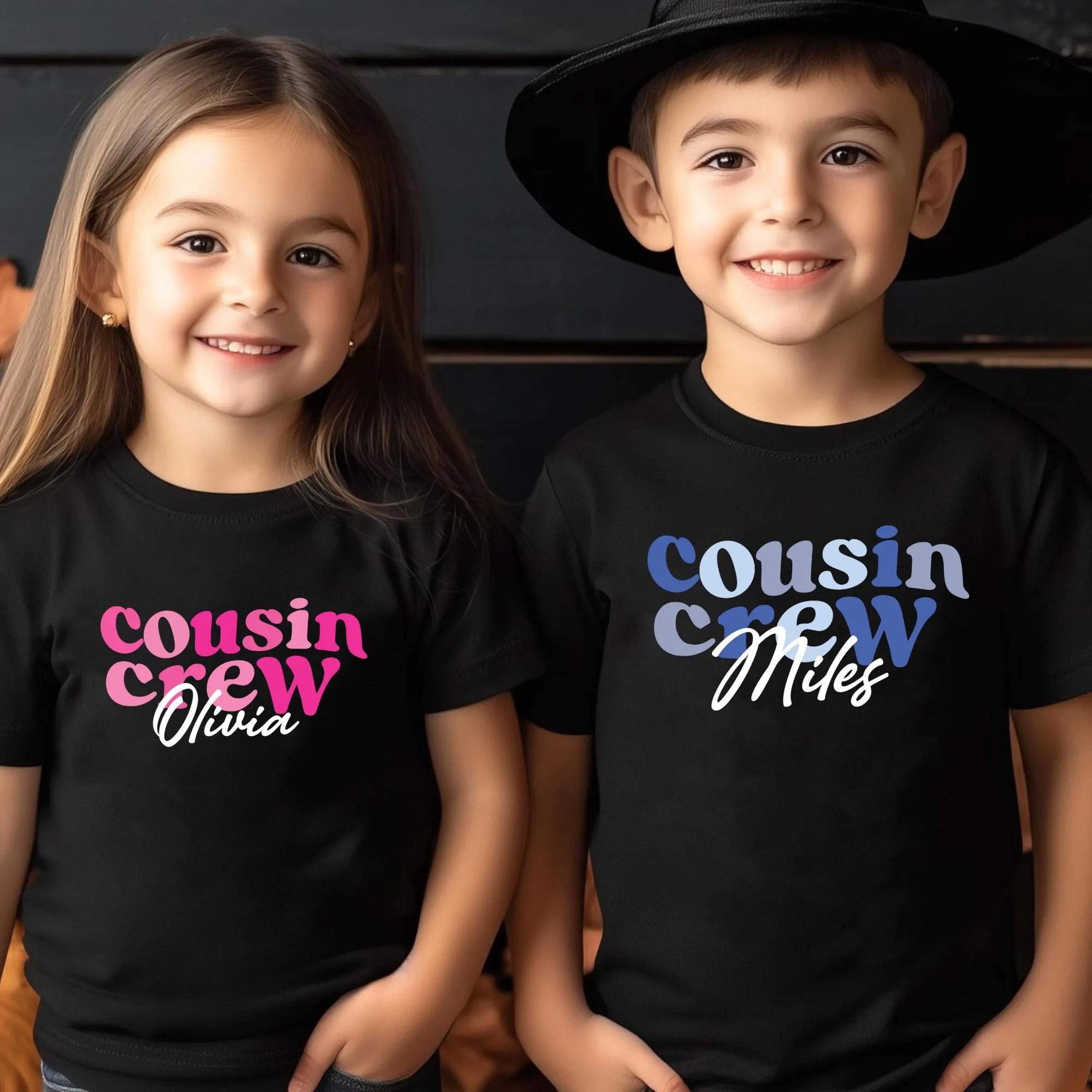 personalized cousin crew shirt, custom cousin shirts, matching cousin shirts, cousin crew tee, family reunion shirt