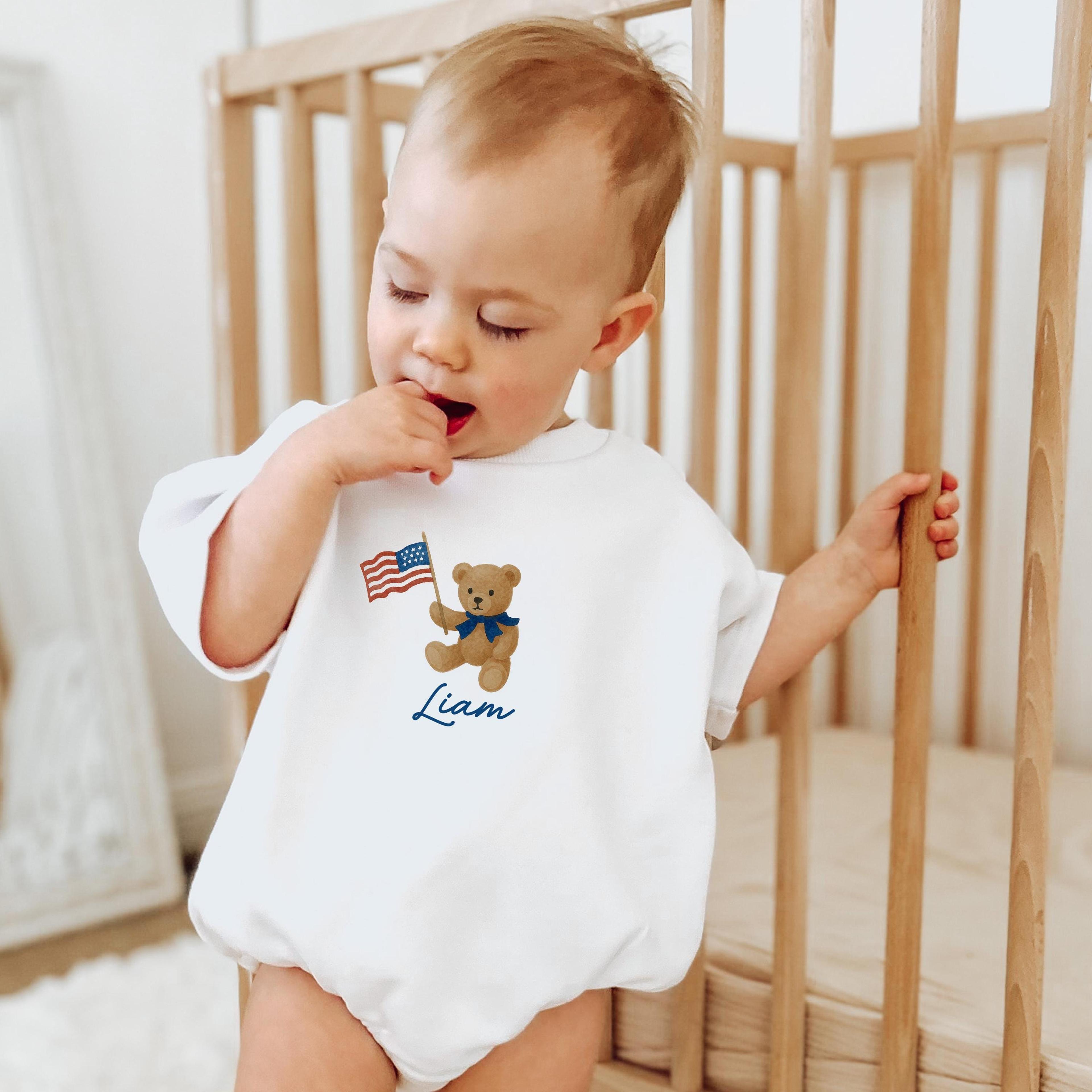 4th of july toddler shirt, usa baby shirt, patriotic kids outfit, independence day baby tee, red white and blue toddler