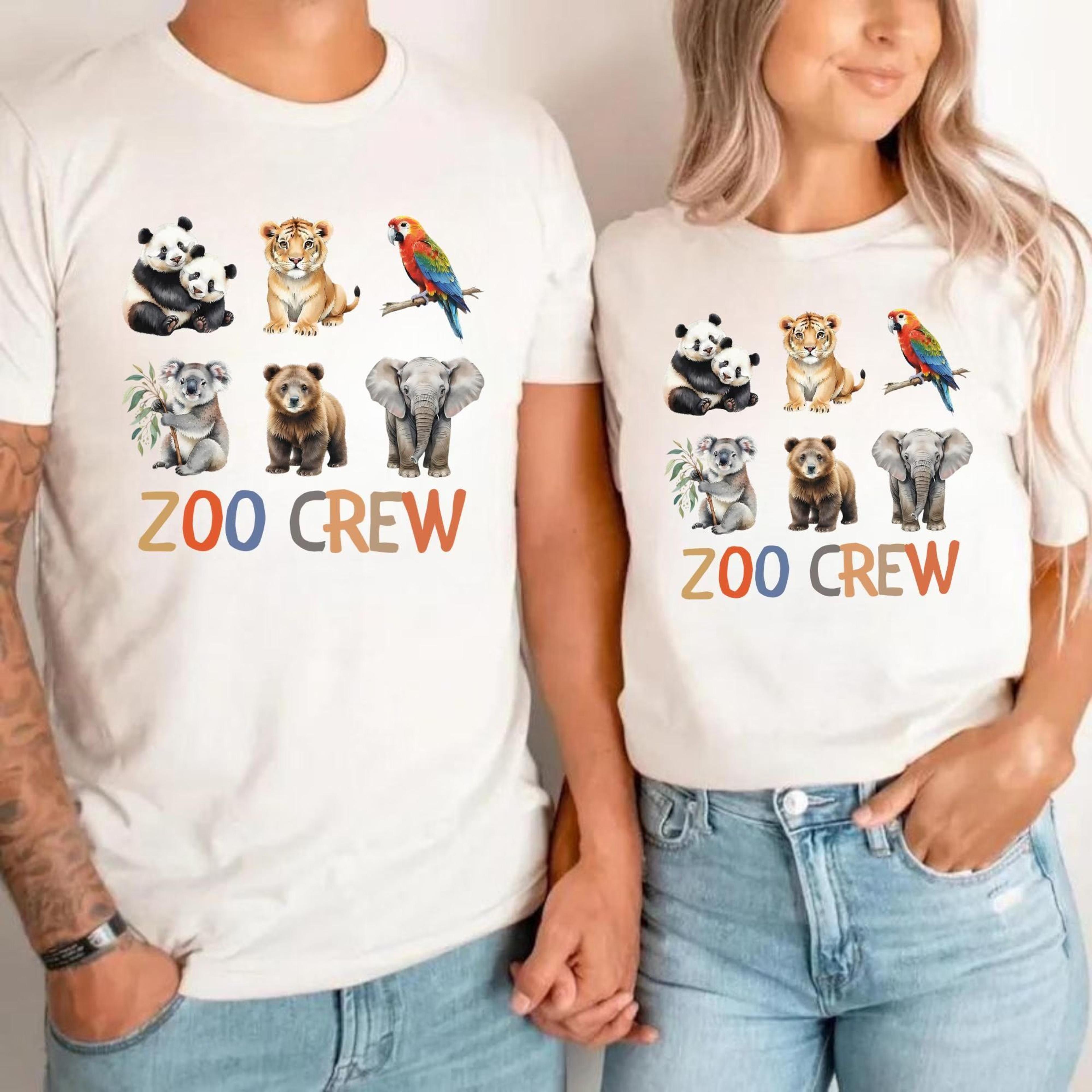 zoo crew shirt, zoo family trip shirt, matching zoo crew shirts, family zoo vacation tee, animal lovers shirt, zoo group