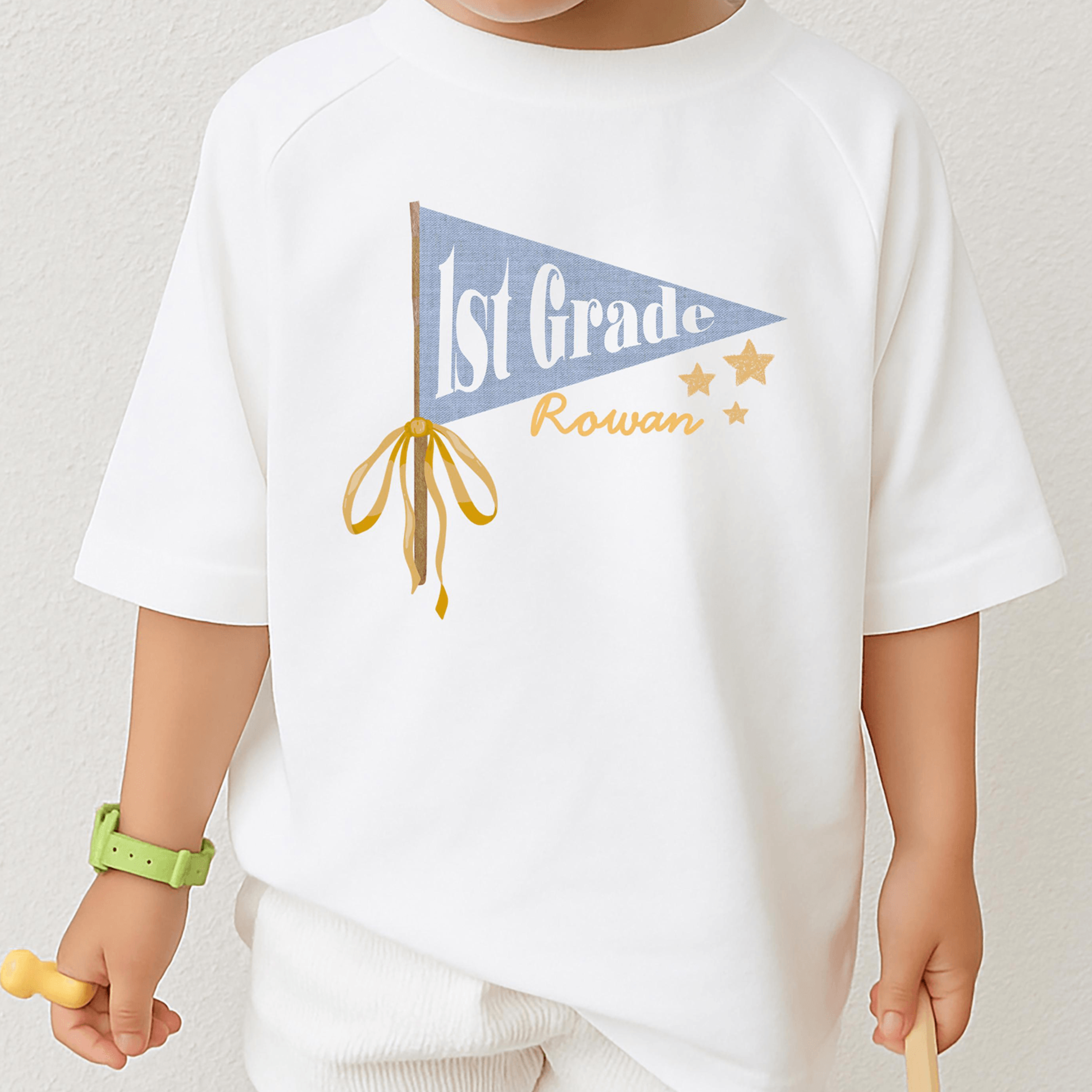 oversized back to school shirt for kids, retro school kids tee, first day of school shirt, cute classroom outfit, trendy