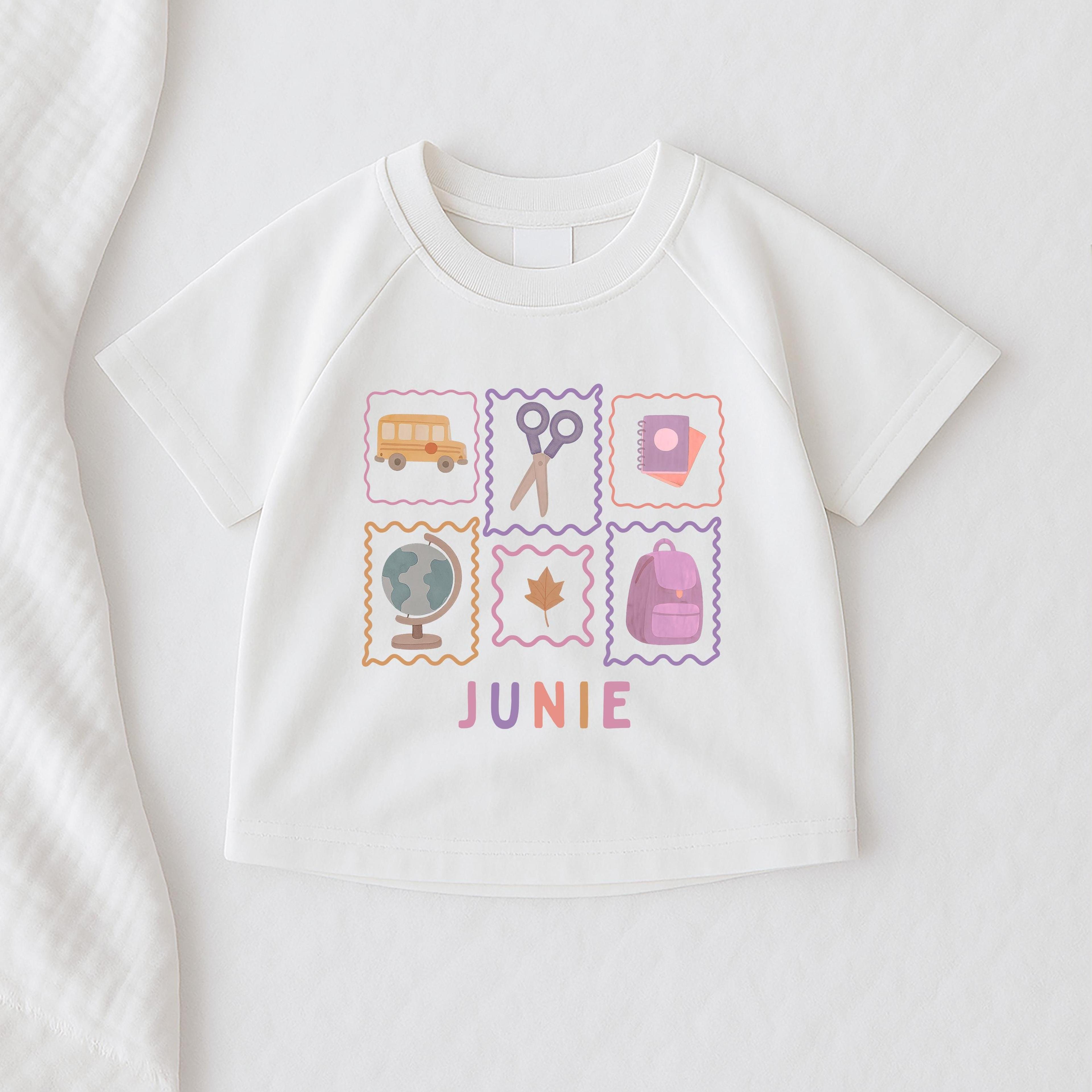oversized back to school shirt for girls, first day of school tee, trendy student outfit, retro school shirt, classroom