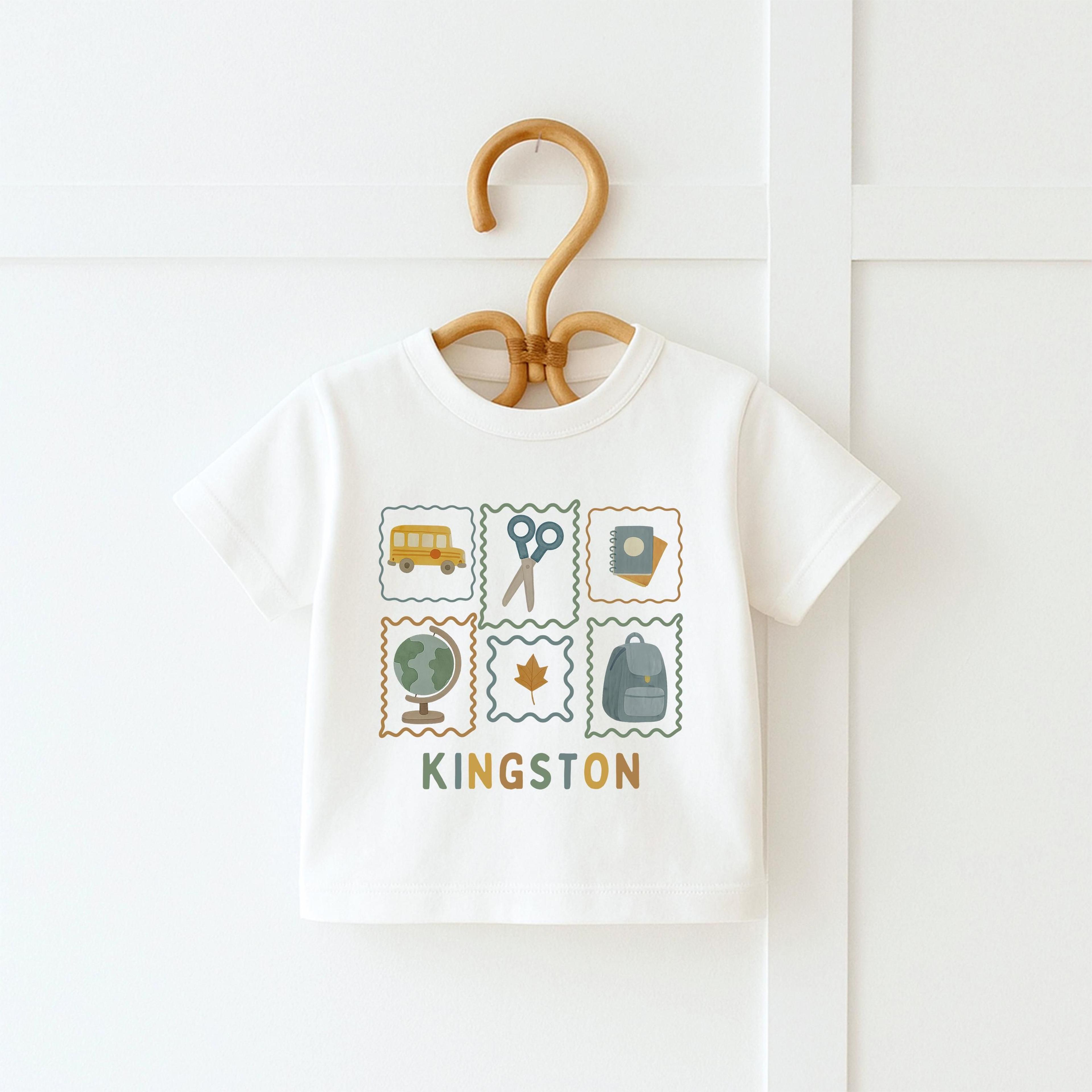 first day of school shirt for boy, back to school kids tee, student classroom outfit, school year shirt, cute school app