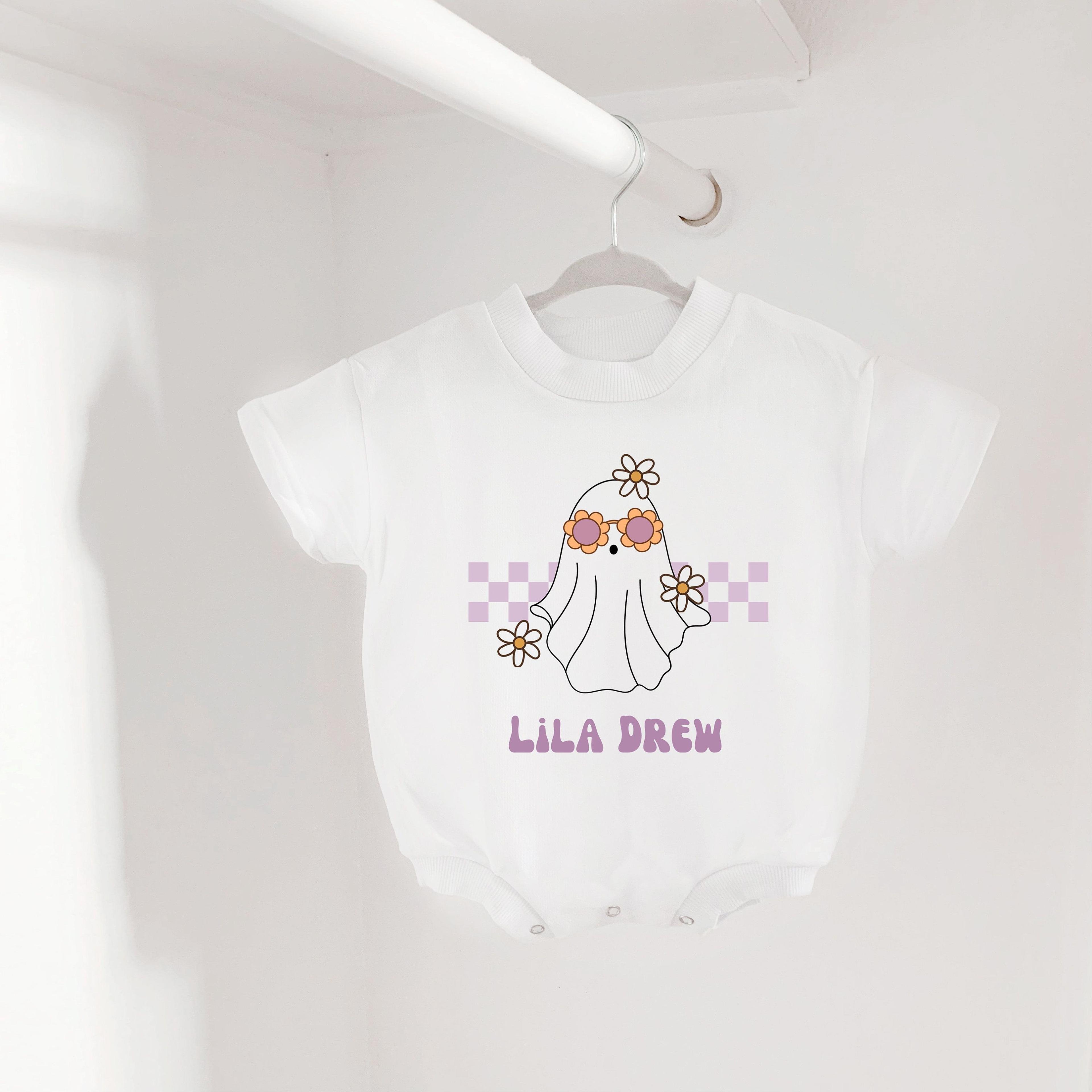 pink halloween girl shirt, cute spooky season outfit, coquette halloween tee, fall pumpkin ghost shirt, halloween girl a
