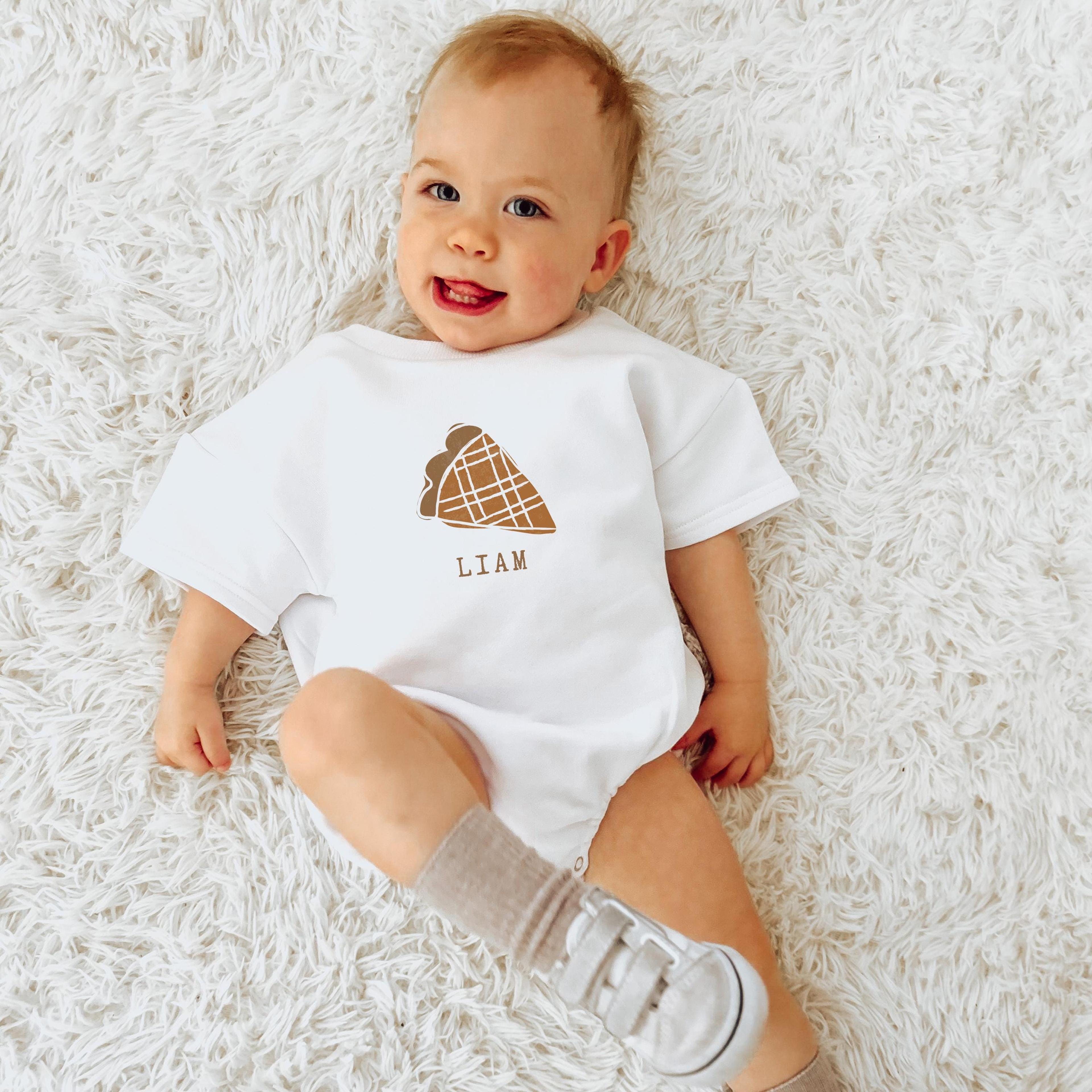 custom thanksgiving shirt or baby romper, personalized turkey name outfit, kids thanksgiving apparel, cute fall harvest