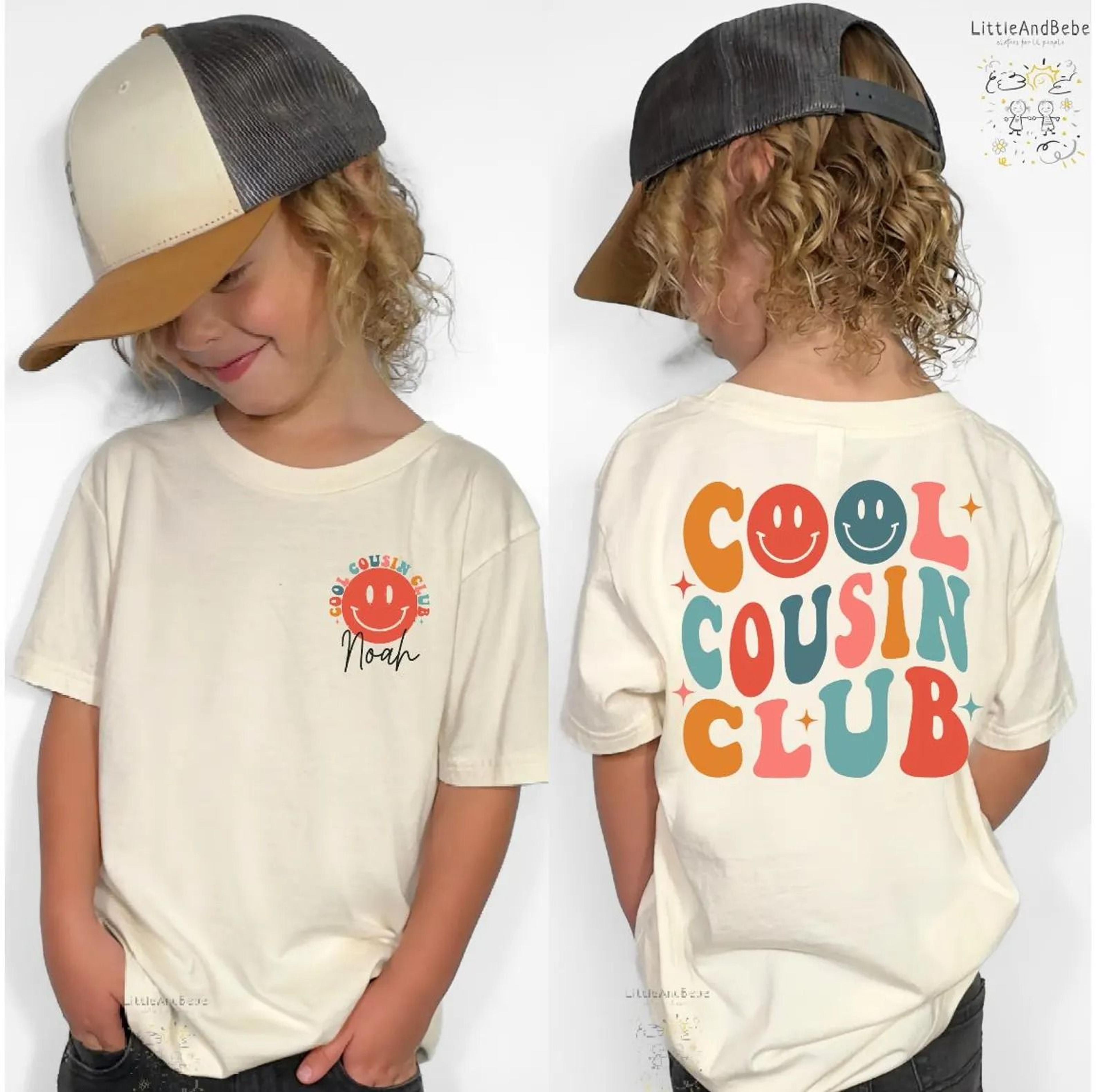cool cousin club shirt, matching cousin shirts, personalized cousin crew shirt, cousin club tee, family reunion shirt, k