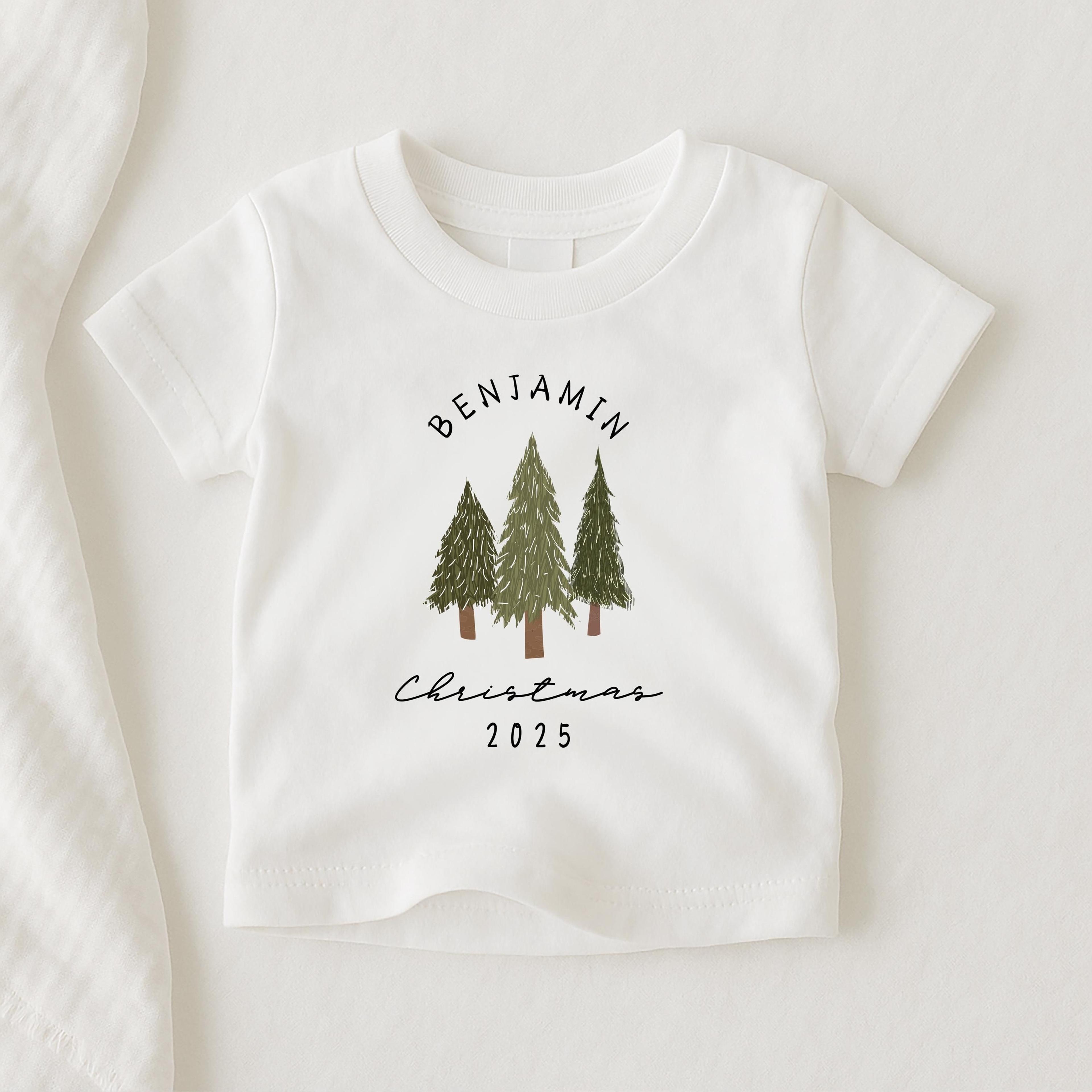 first christmas baby outfit 2025, personalized baby's first christmas romper, my first christmas shirt, custom holiday b