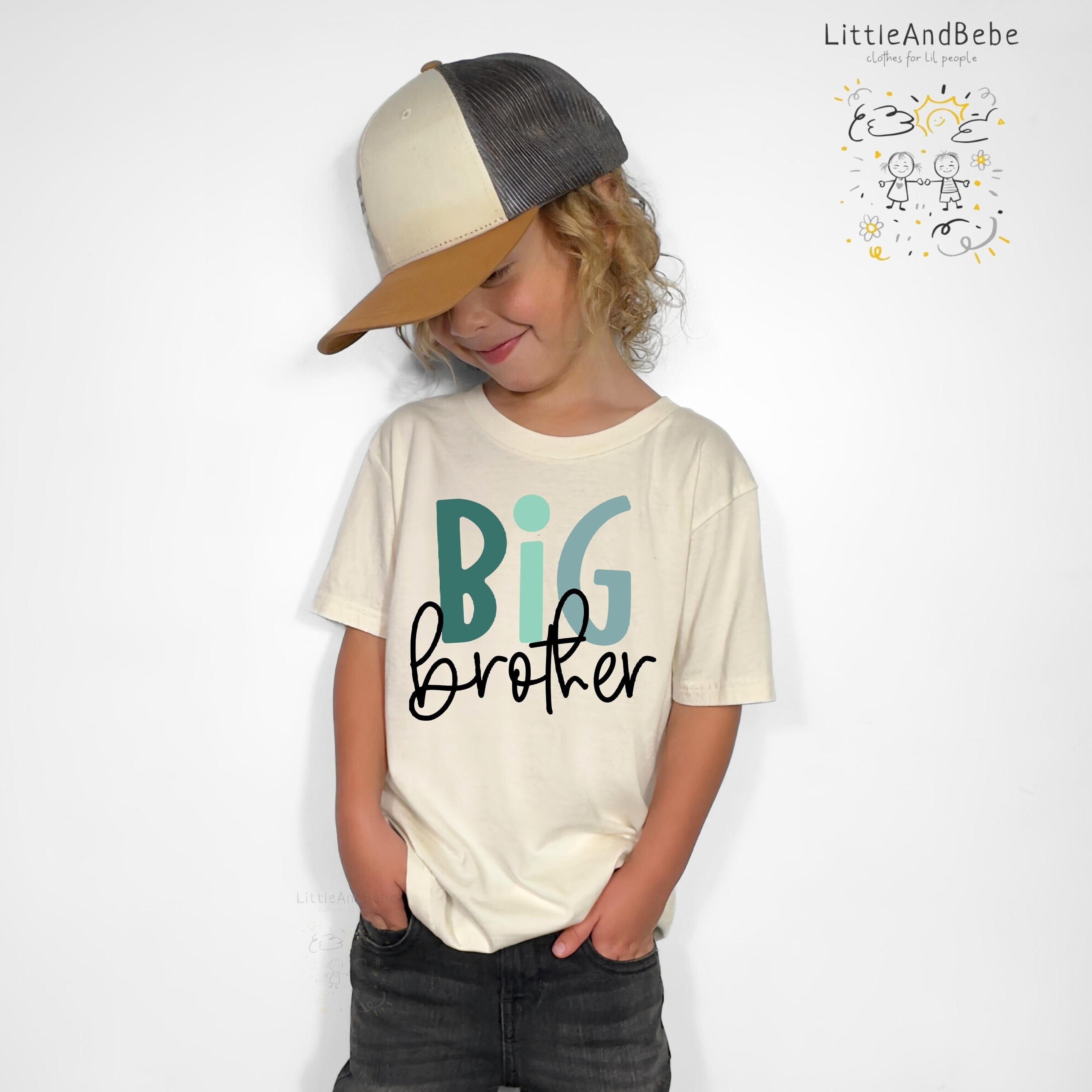 big brother shirt for boys, sibling announcement shirt, new big brother gift, brother promotion tee, kids family shirt