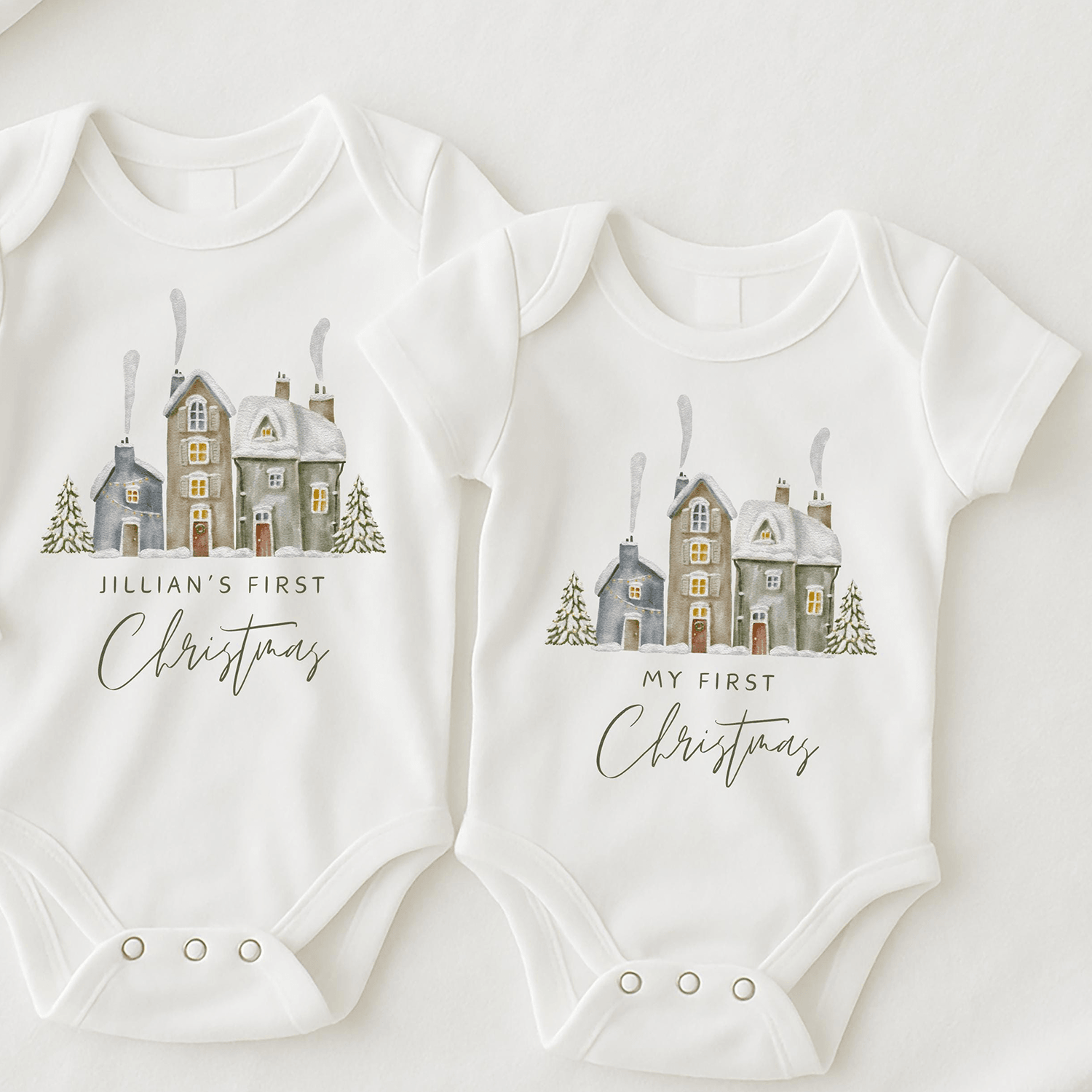 first christmas baby outfit, gingerbread my first christmas romper, personalized baby bodysuit, holiday keepsake outfit,