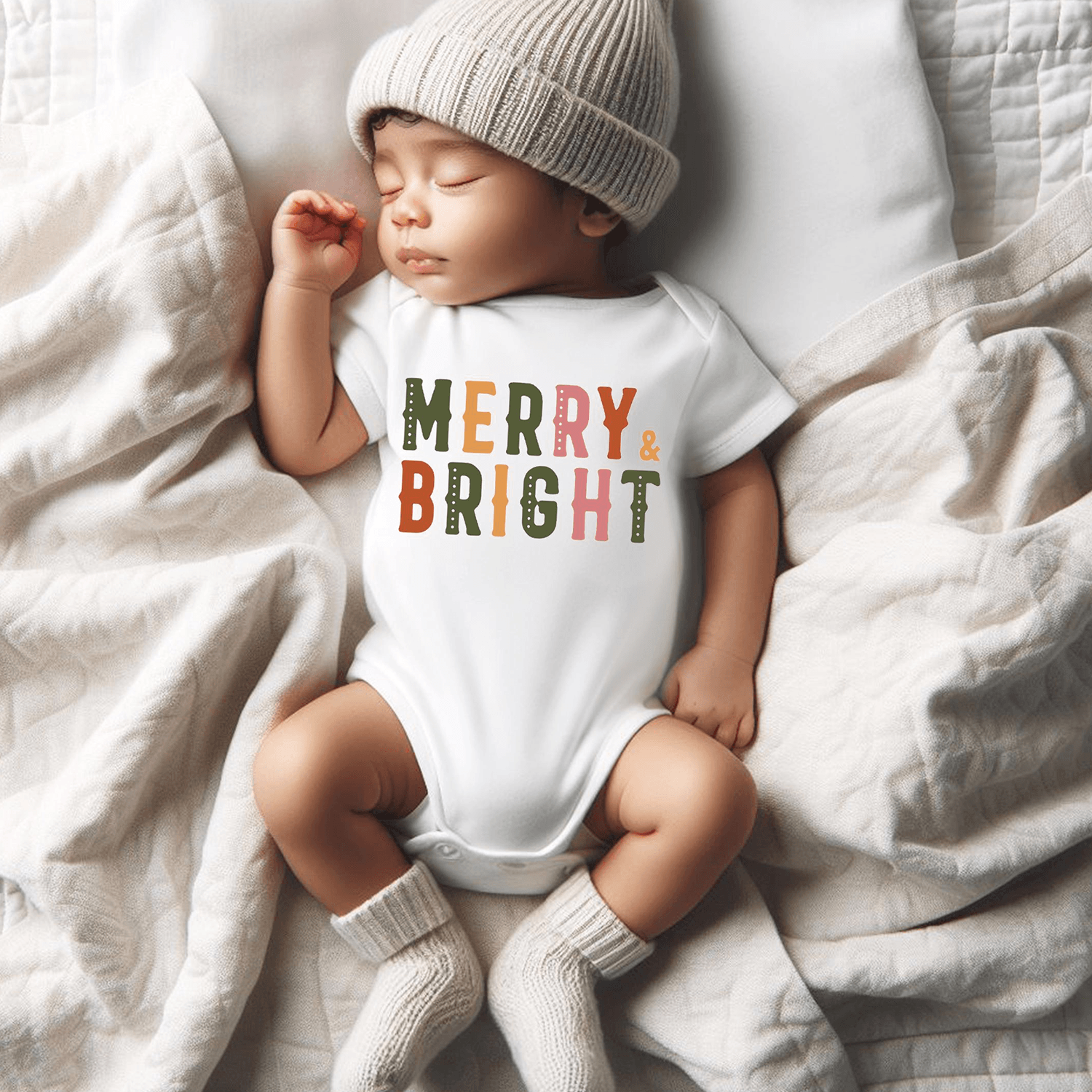 my first christmas baby bodysuit, christmas baby romper, baby first christmas outfit, holiday infant one piece, christma