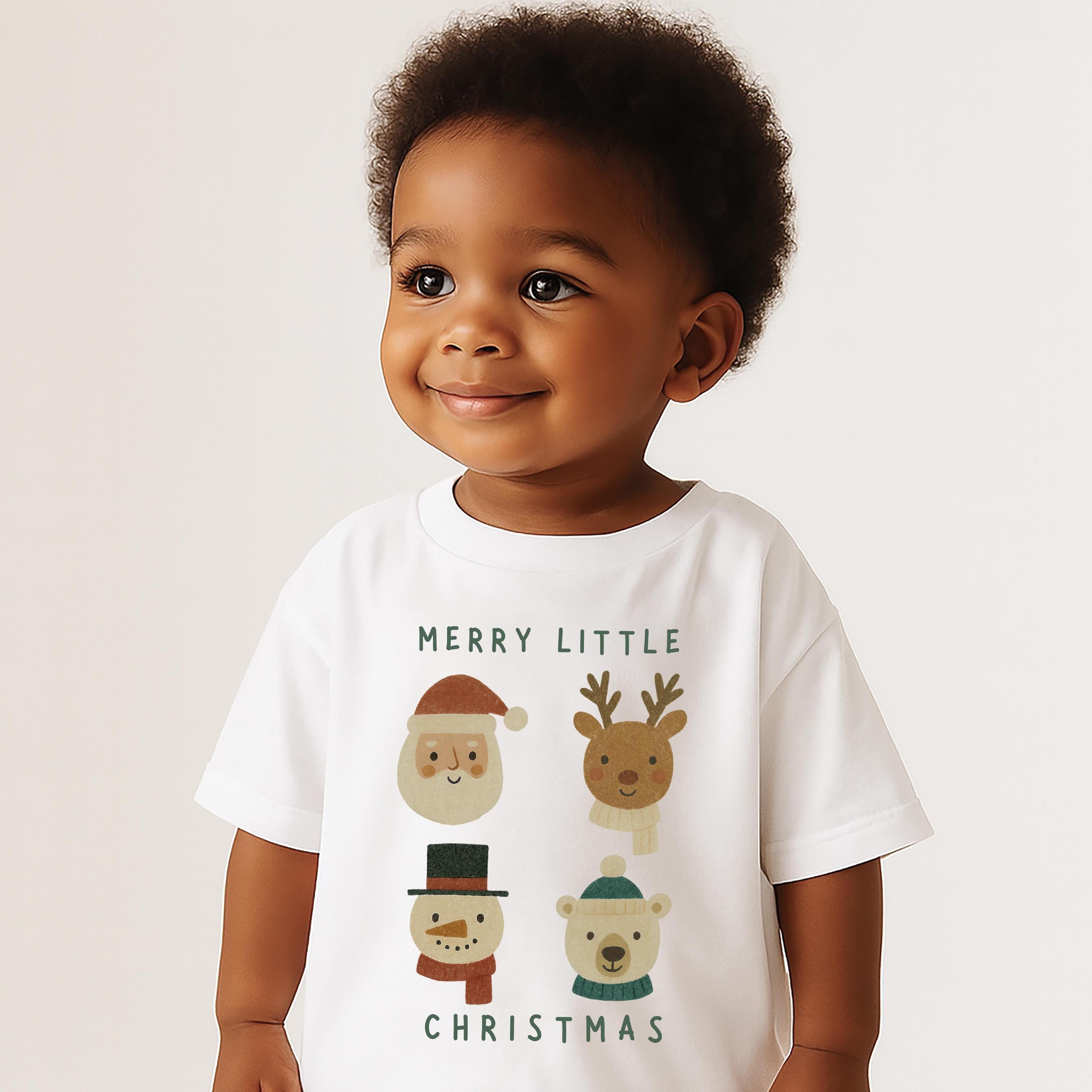kids christmas shirt, baby first christmas outfit, holiday kids tee, festive christmas shirt for toddlers, winter holida