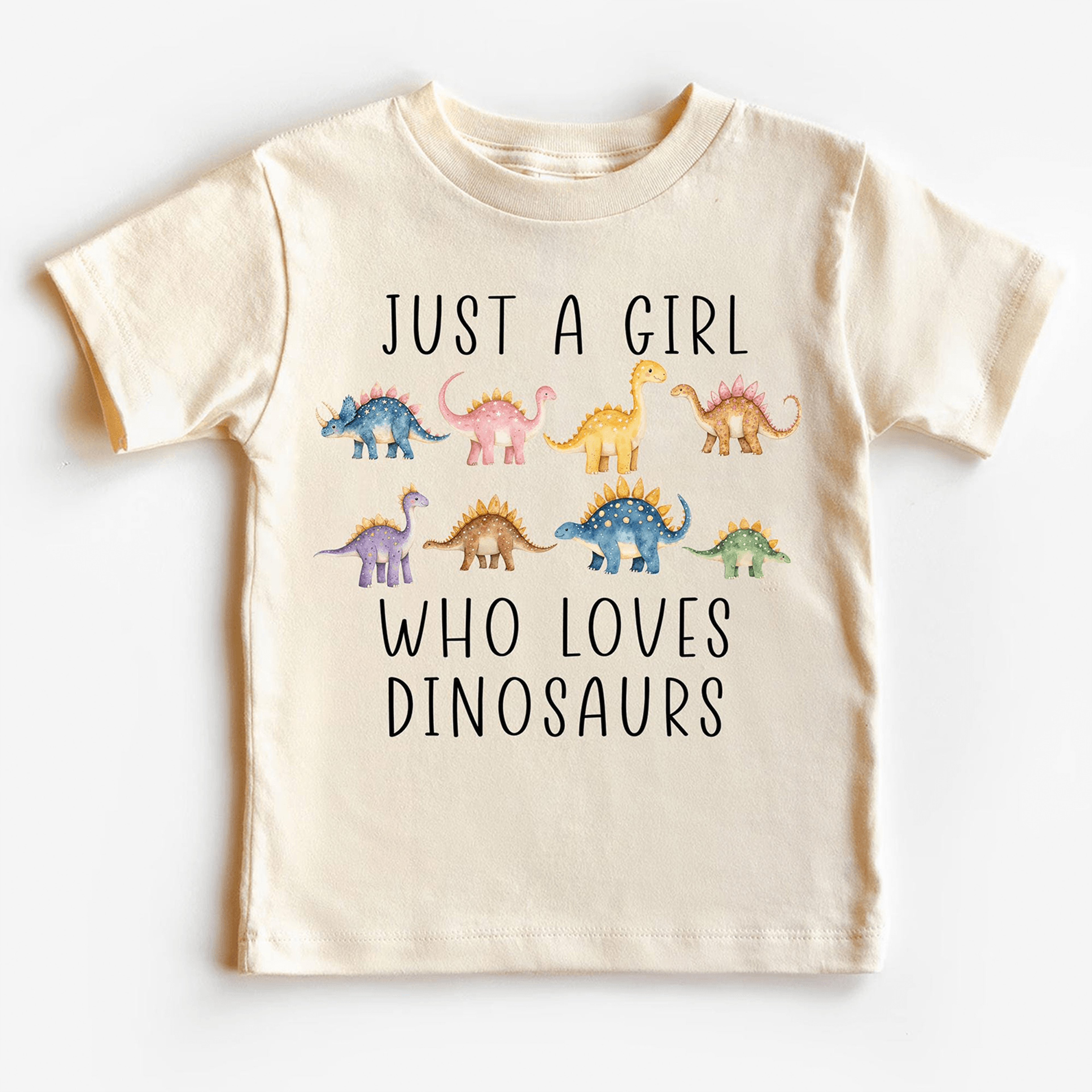 just a girl who loves dinosaurs shirt, dinosaur lover kids sweatshirt, cute dino girl shirt, dinosaur gift for girls