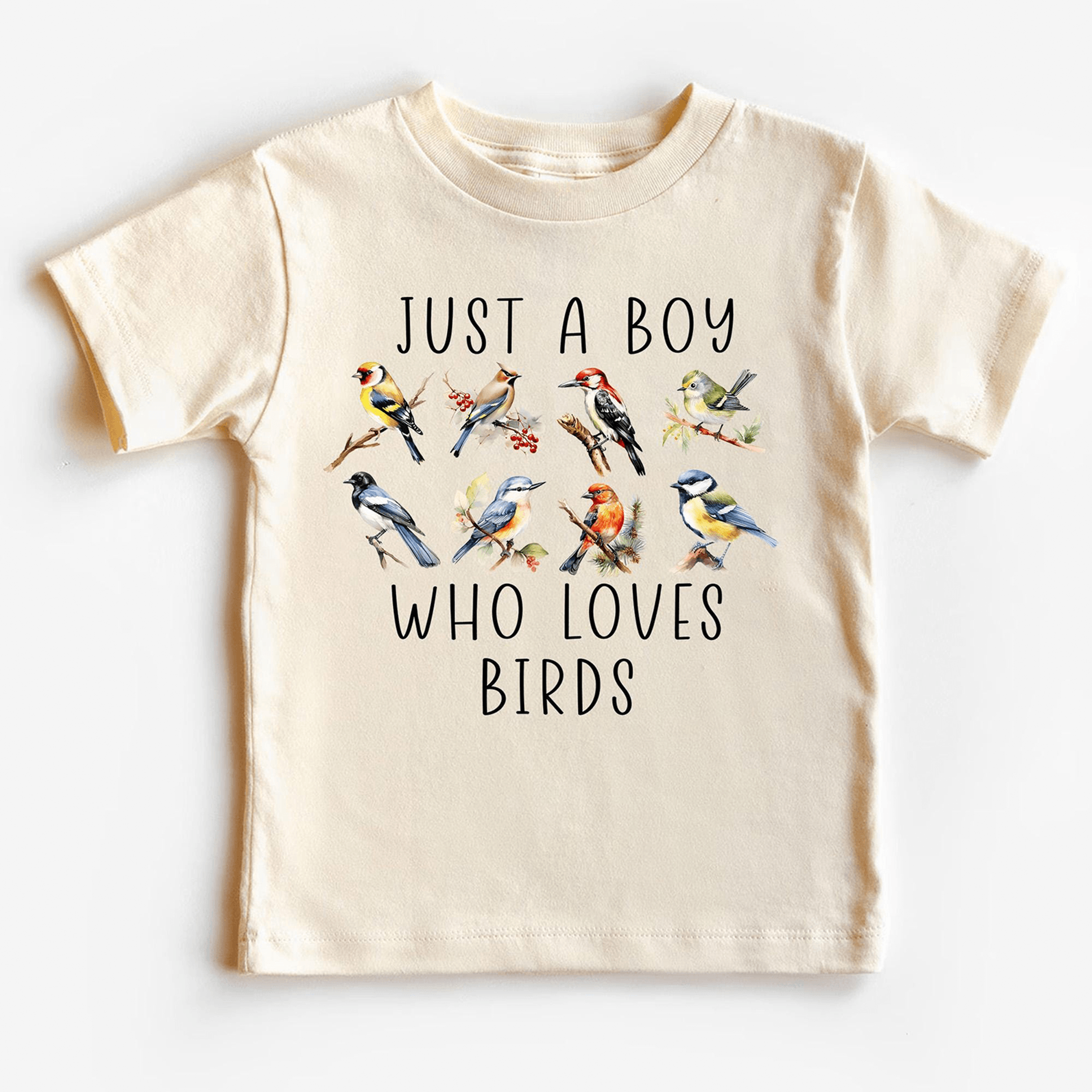just a boy who loves birds shirt, bird lover kids sweatshirt, bird watching gift for boys, cute birdwatcher tee
