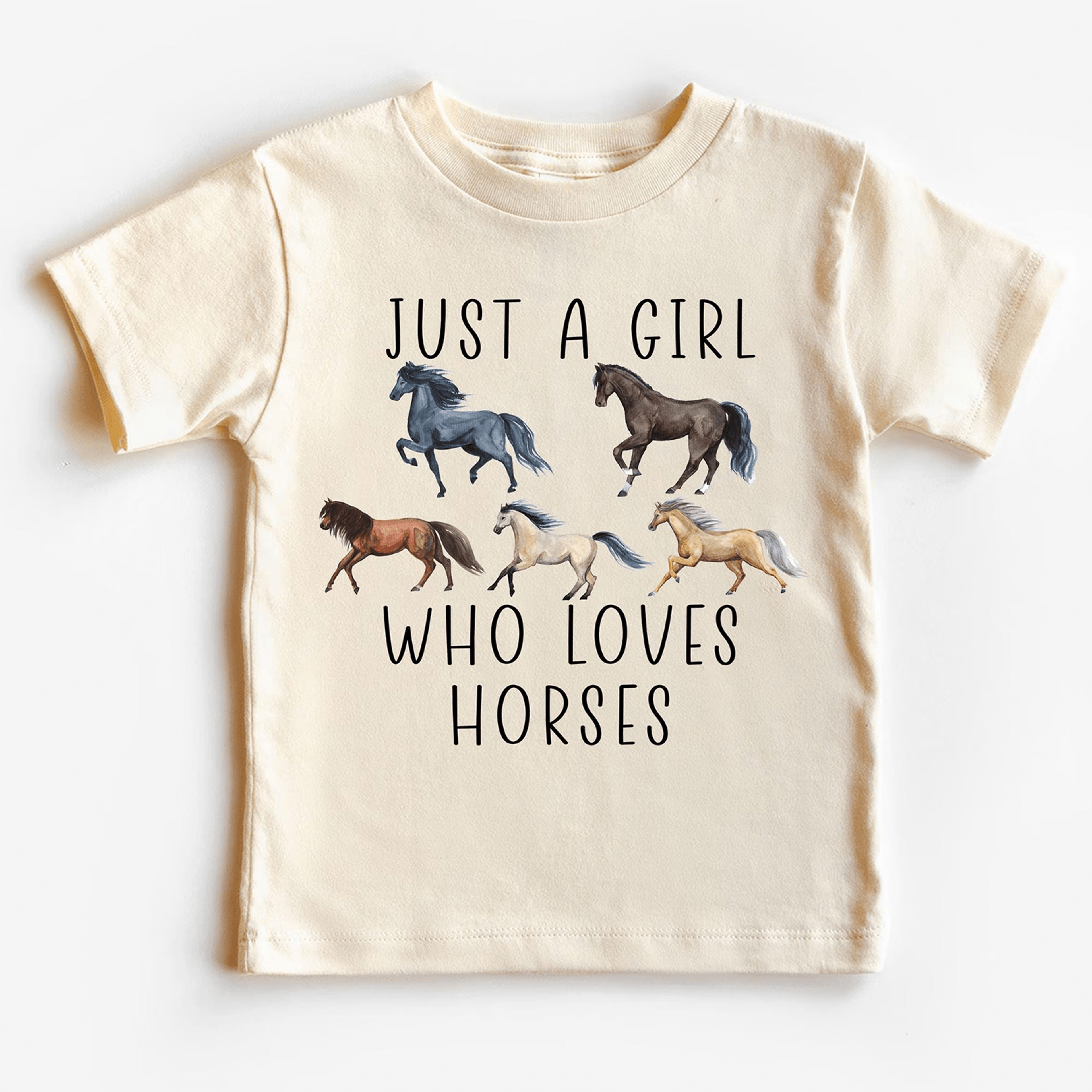 just a girl who loves horses sweatshirt, horse lover kids shirt, equestrian gift for girls, cute horse riding apparel