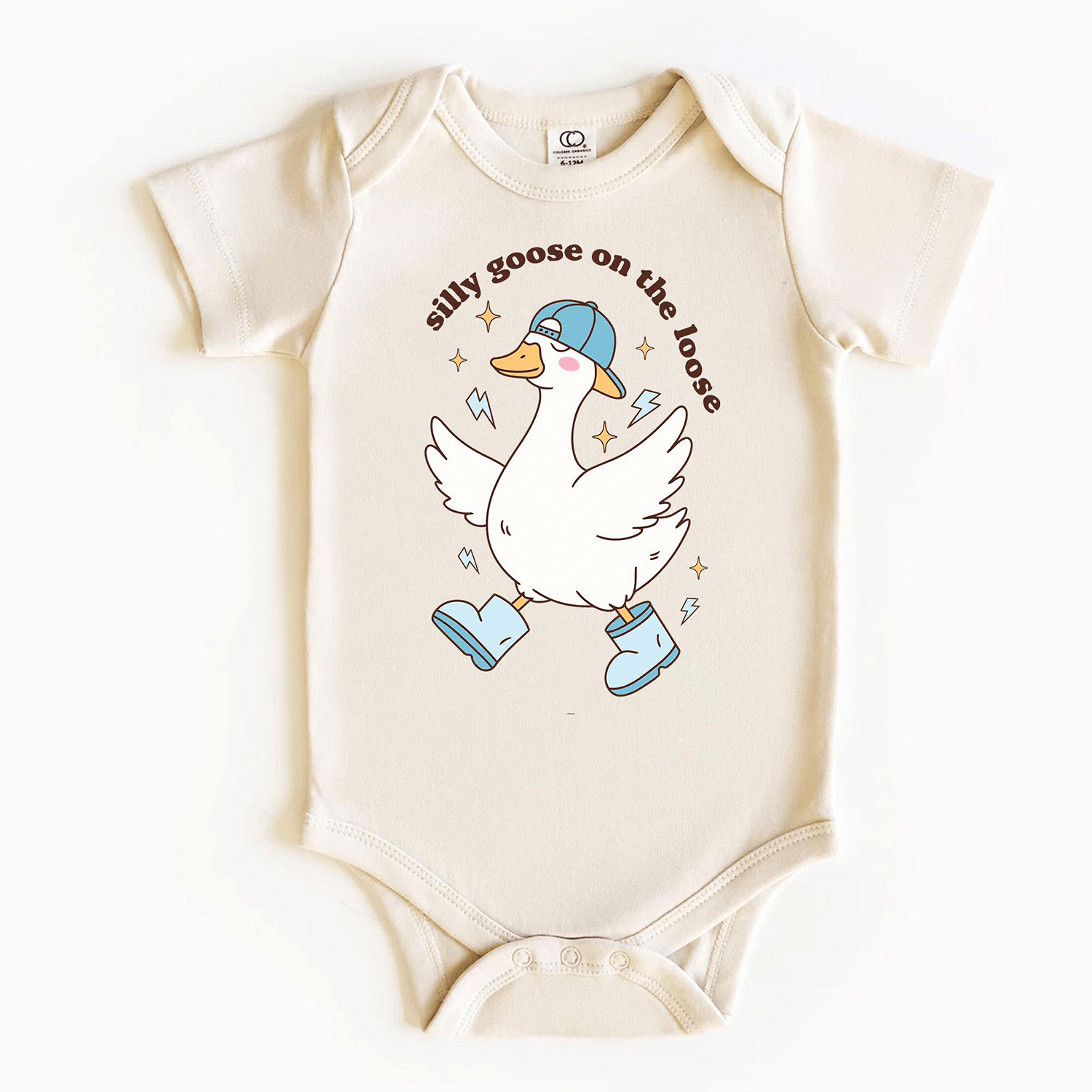 silly goose boy shirt, funny goose kids t-shirt, cute animal tee for boys, playful toddler shirt, silly goose outfit