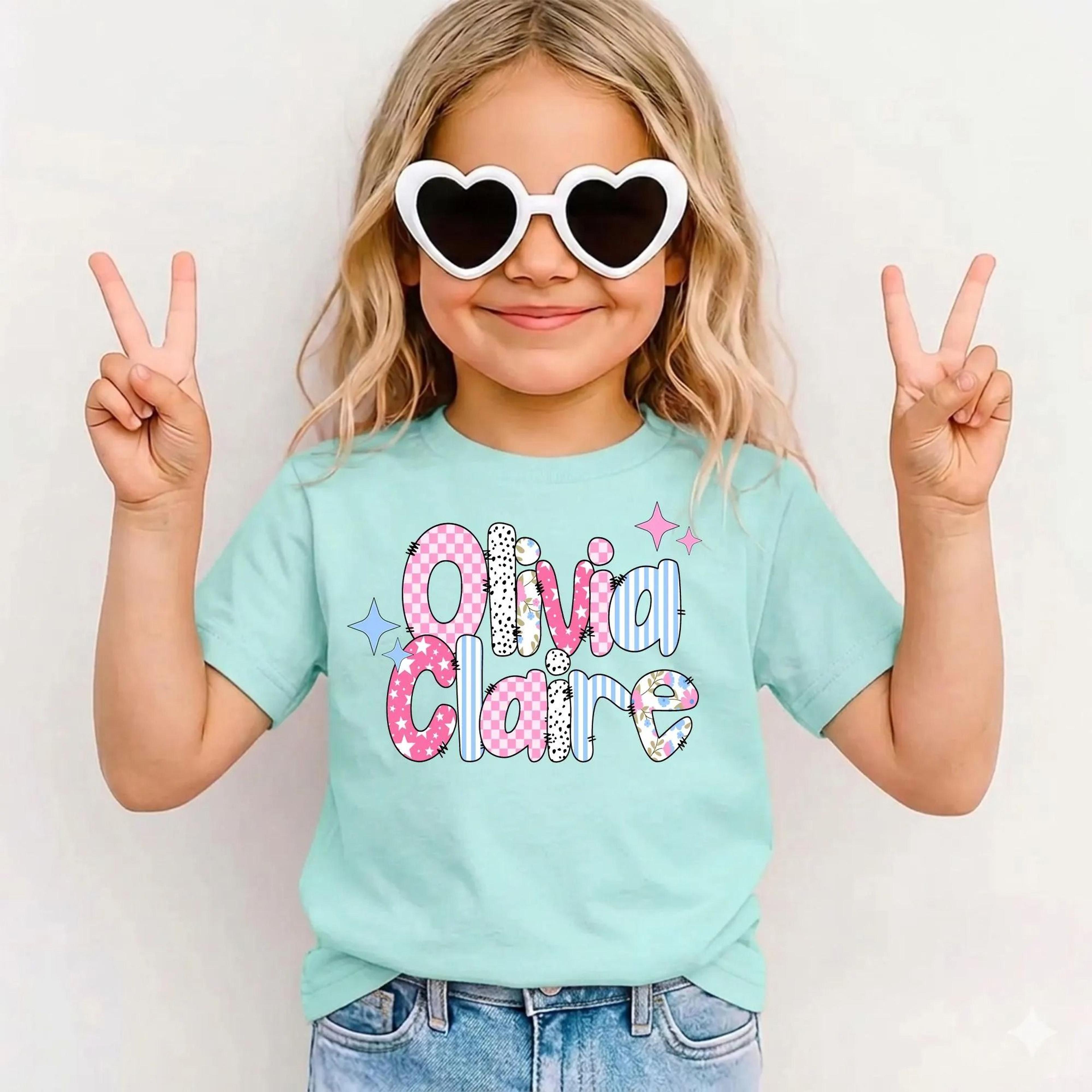 personalized amelia sweatshirt, custom name sweatshirt for girls, toddler girl personalized gift, retro name pullover