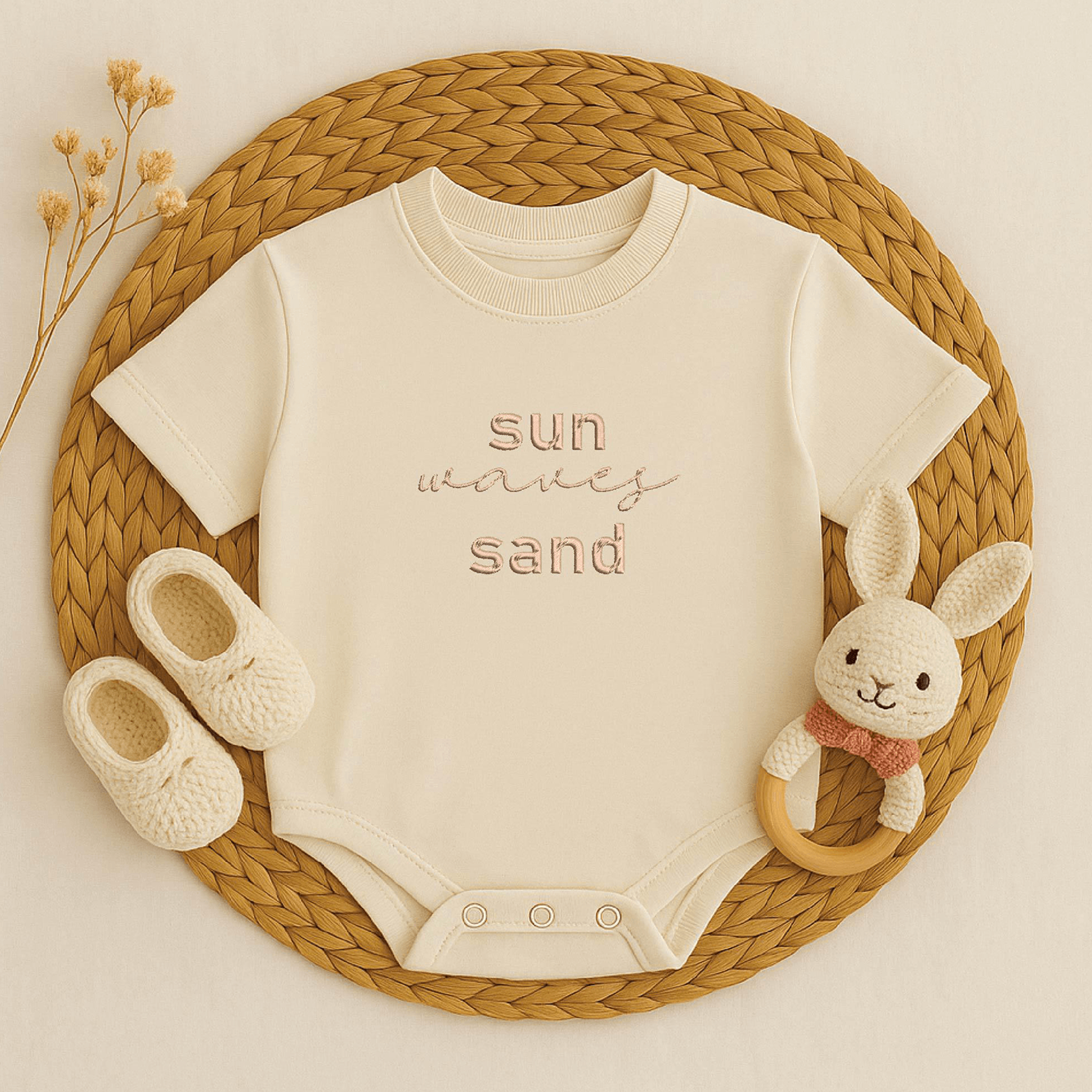 personalized embroidered baby romper, custom name baby outfit, newborn bodysuit, baby shower gift, baby onesie