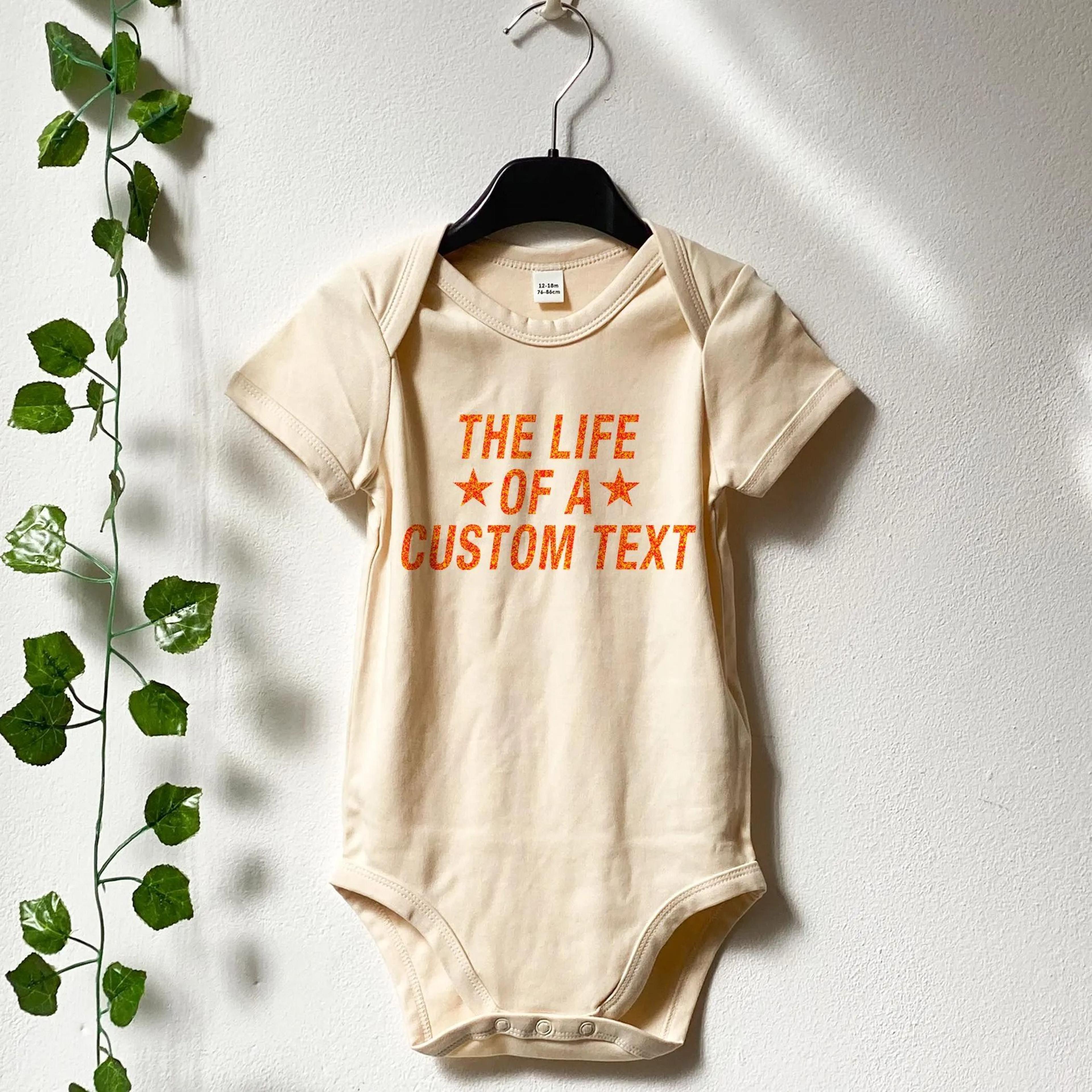 the life of a baby girl short sleeves romper, baby girl bodysuit, newborn outfit, baby shower gift for girls