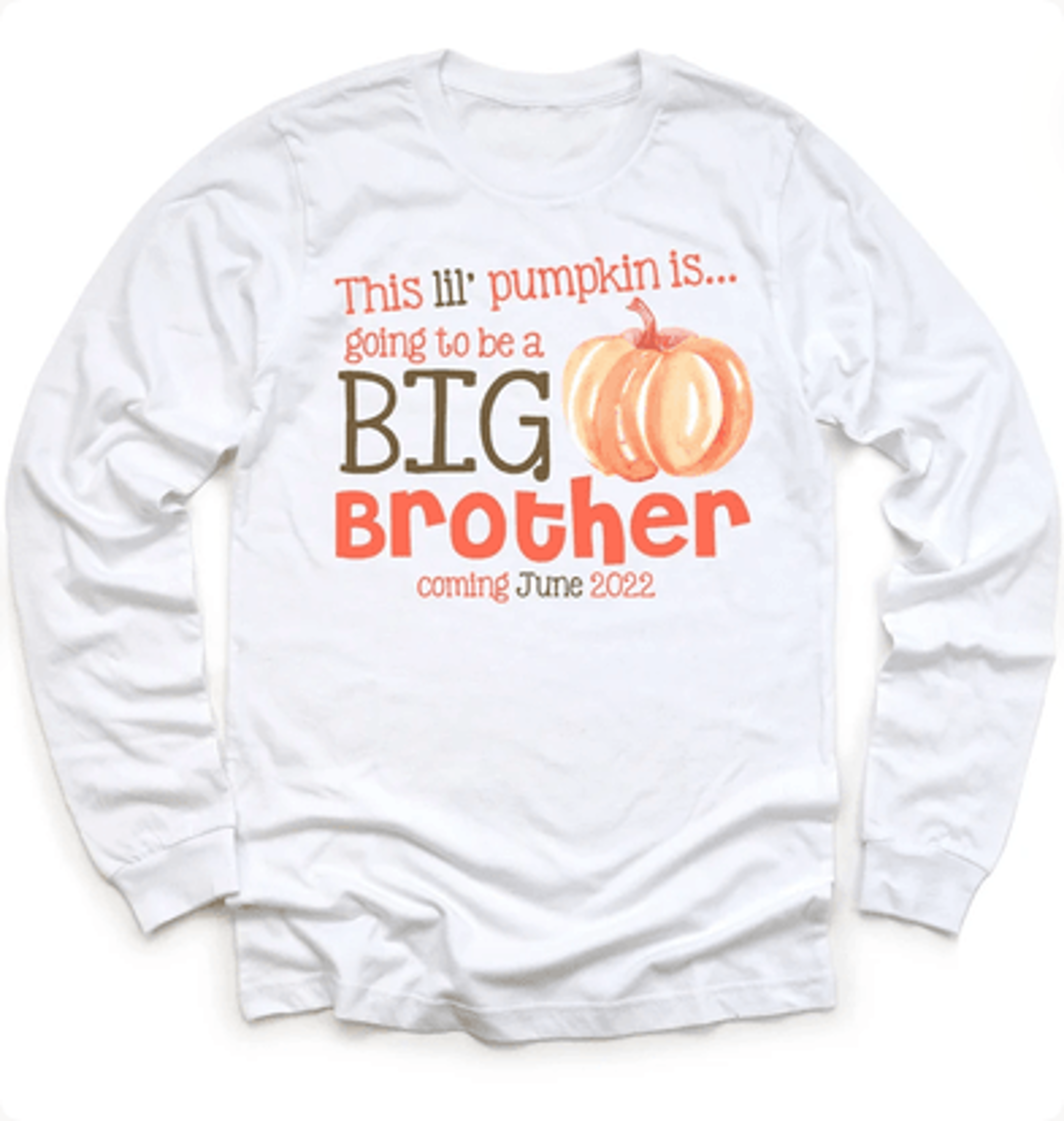 big cousin announcement shirt, pumpkin pregnancy reveal shirt, big cousin fall outfit, personalized sibling announcement