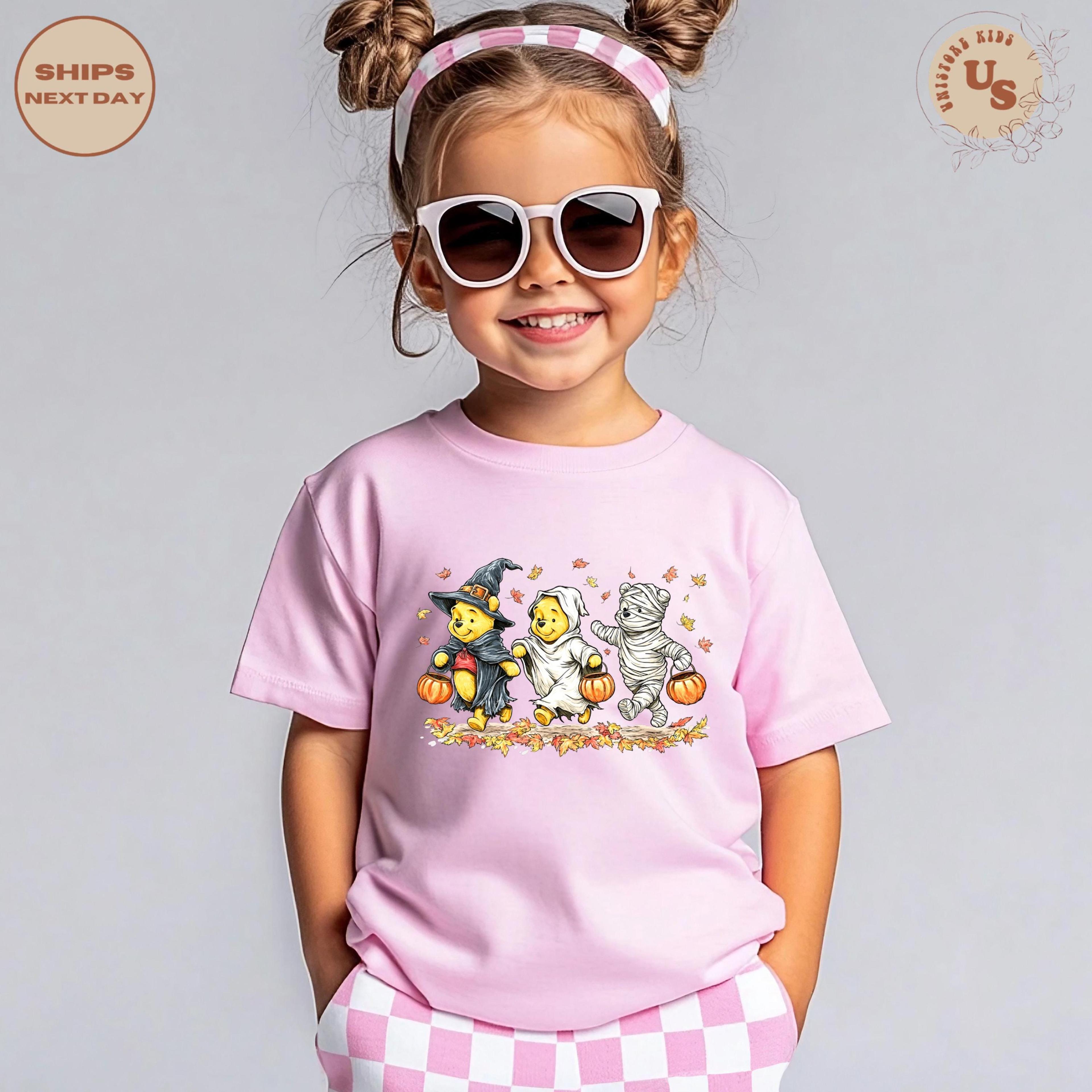 spooky pooh shirt, halloween pooh shirt, cute bear halloween tee, fall disney inspired shirt, spooky season shirt